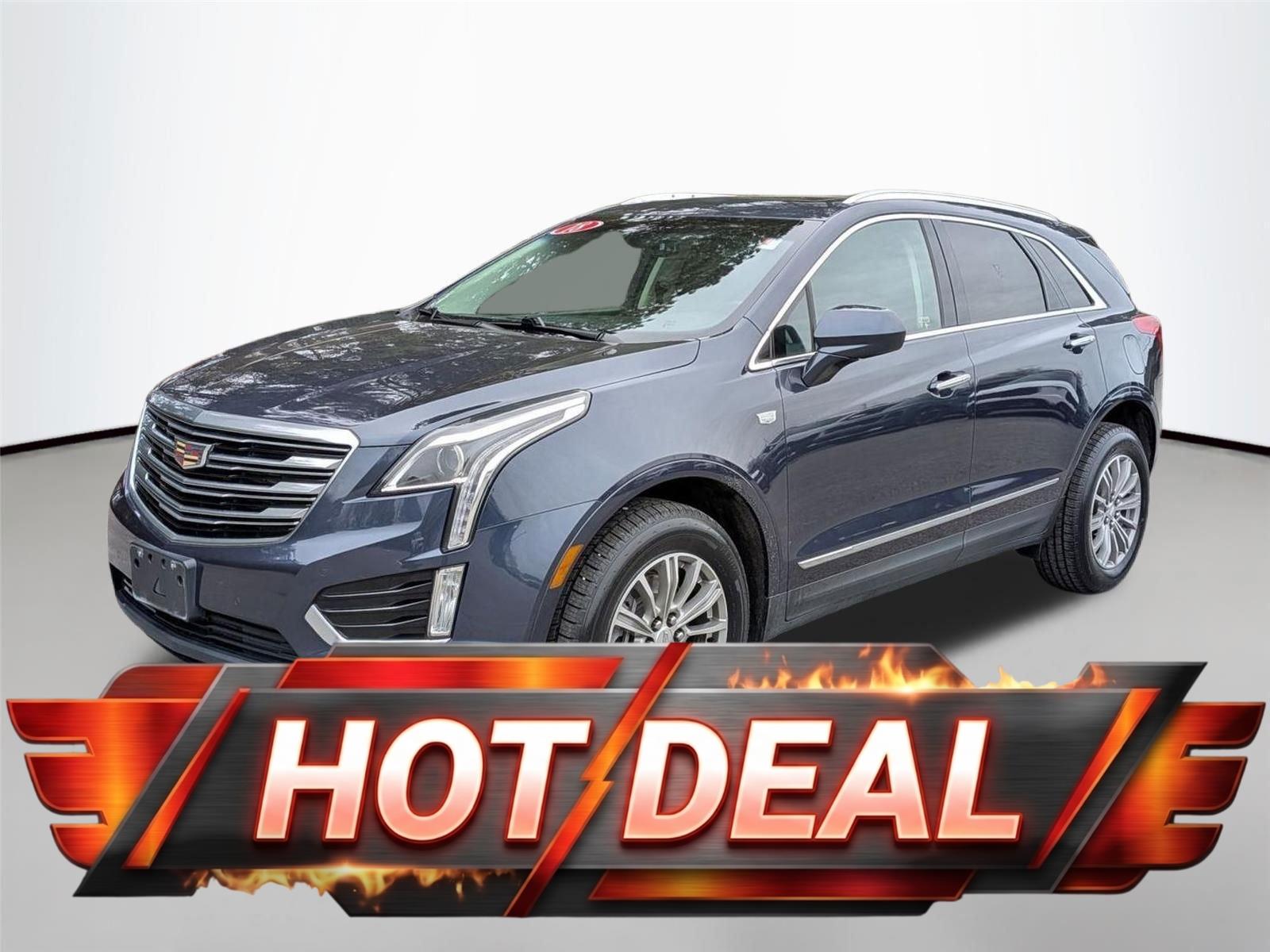 Harbor Blue Metallic 2018 Cadillac XT5 Luxury FWD SUV / Crossover Front-Wheel Drive 8-Speed Automatic