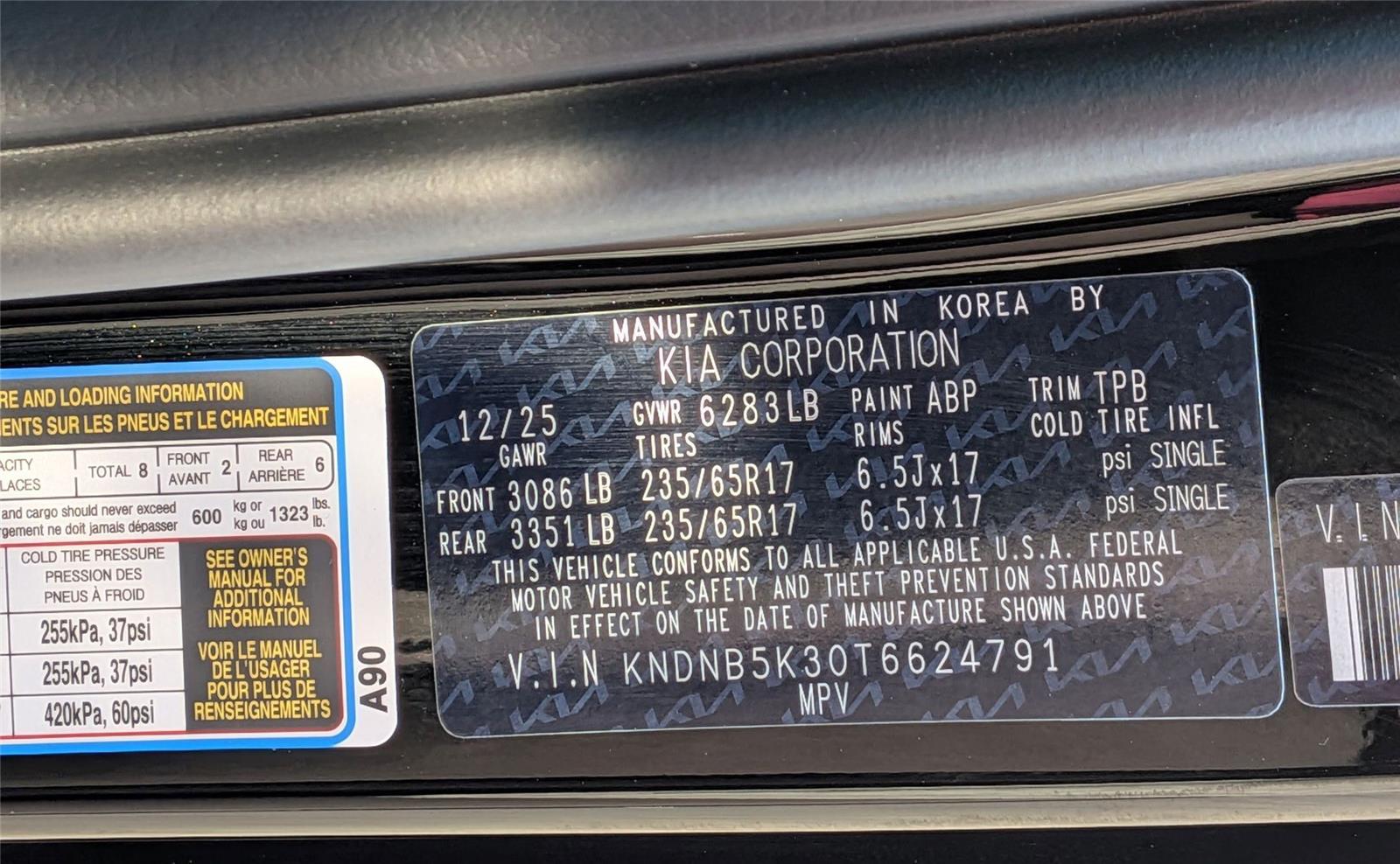 New 2026 Aurora Black Pearl Kia LXS image 34