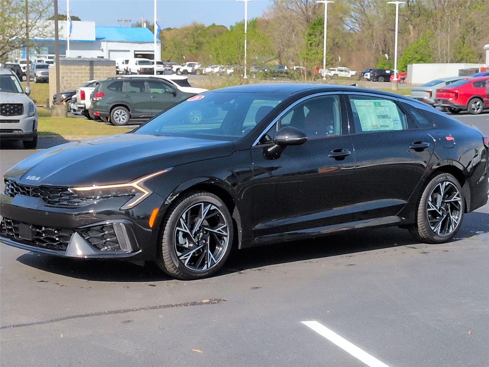 Aurora Black Pearl 2026 Kia K5 GT-Line FWD Sedan Front-Wheel Drive
