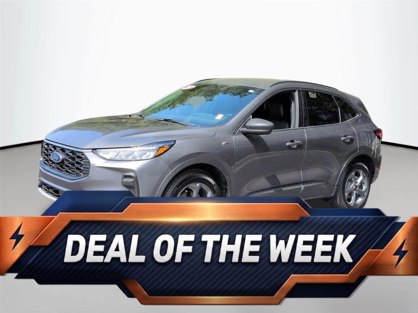 Carbonized Gray Metallic 2024 Ford Escape ST-Line FWD SUV / Crossover Front-Wheel Drive 8-Speed Automatic