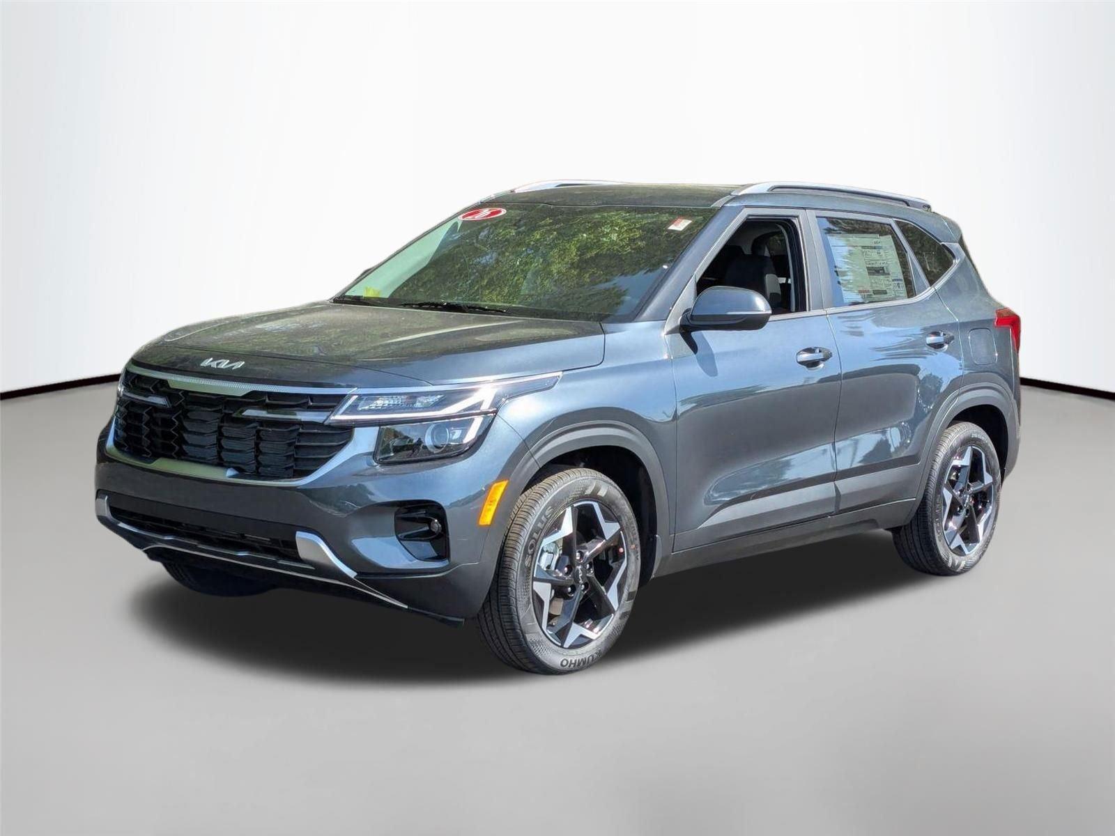 Gravity Gray 2026 Kia Seltos SUV / Crossover Front-Wheel Drive Continuously Variable Transmission
