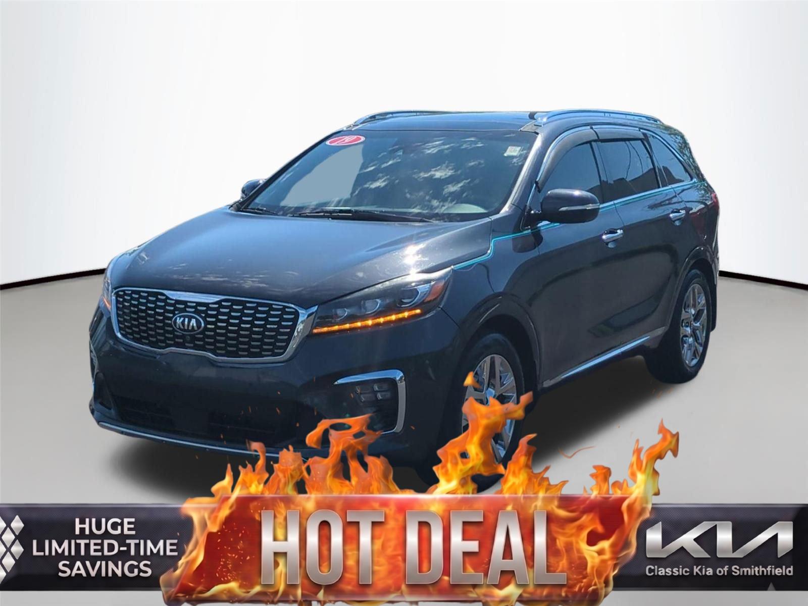 Gray (Gravity Grey) 2019 Kia Sorento SX Limited V6 FWD SUV / Crossover Front-Wheel Drive Automatic