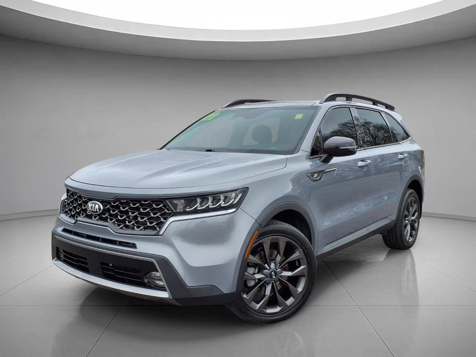 Everlasting Silver 2021 Kia Sorento EX AWD SUV / Crossover All-Wheel Drive Automatic