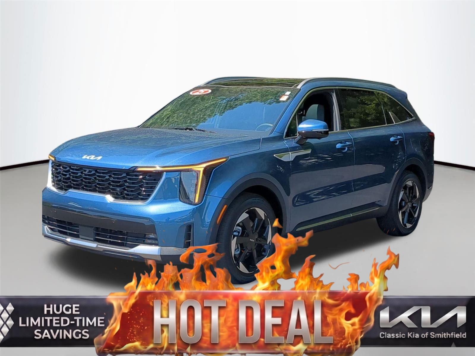 Mineral Blue 2025 Kia Sorento Hybrid SX Prestige AWD SUV / Crossover All-Wheel Drive Automatic