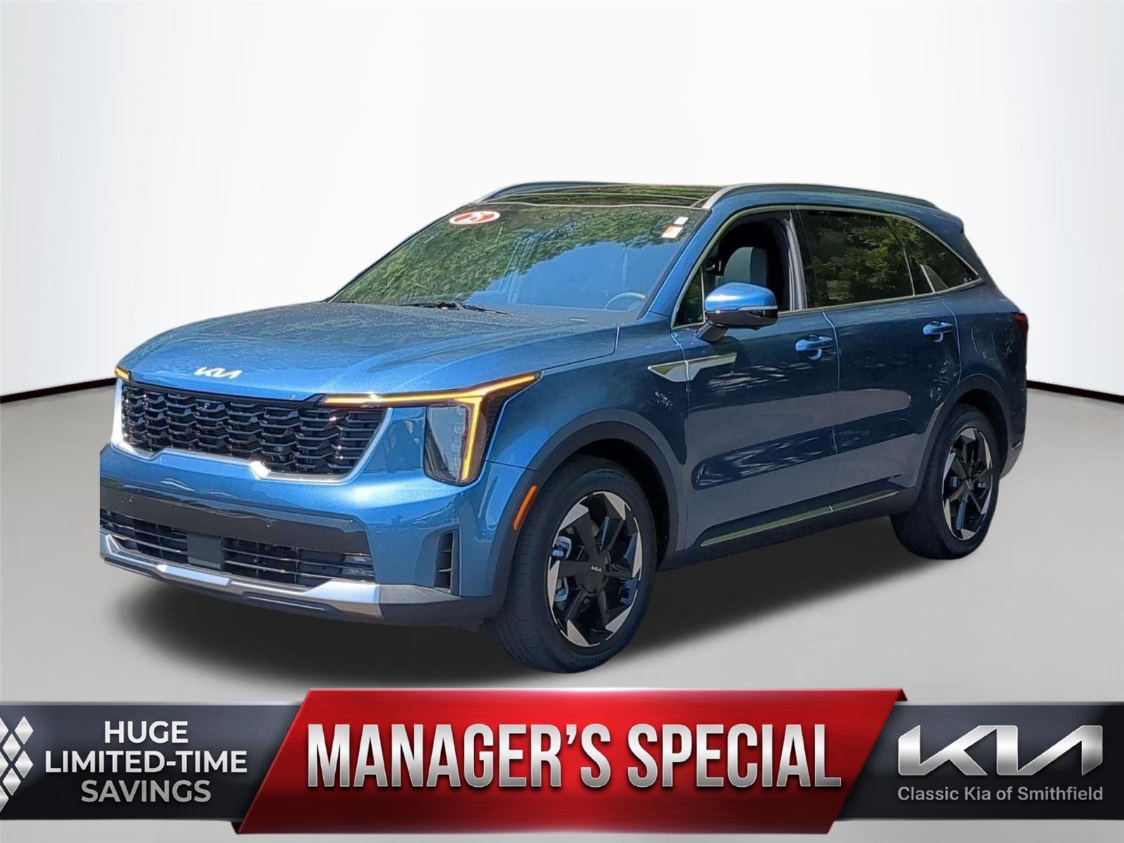 Mineral Blue 2025 Kia Sorento Hybrid SX Prestige AWD SUV / Crossover All-Wheel Drive Automatic