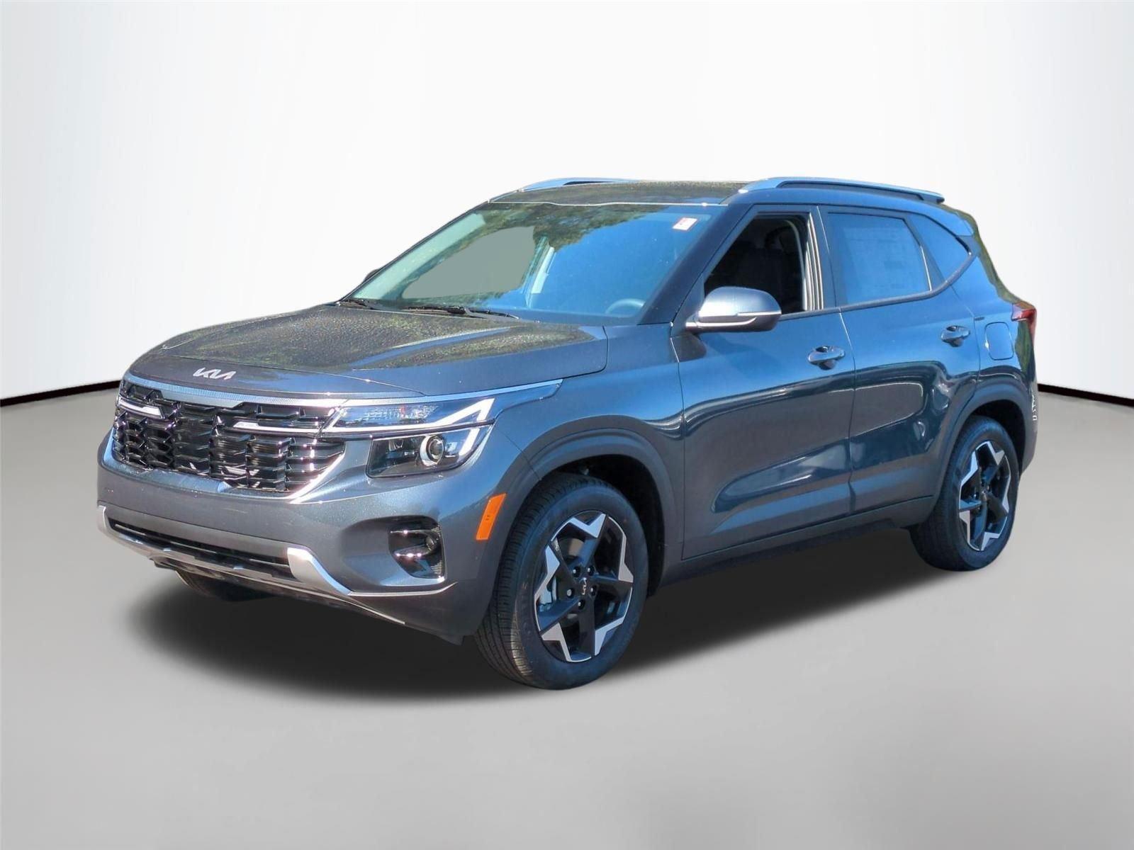 Gravity Gray 2026 Kia Seltos S FWD SUV / Crossover Front-Wheel Drive Continuously Variable Transmission