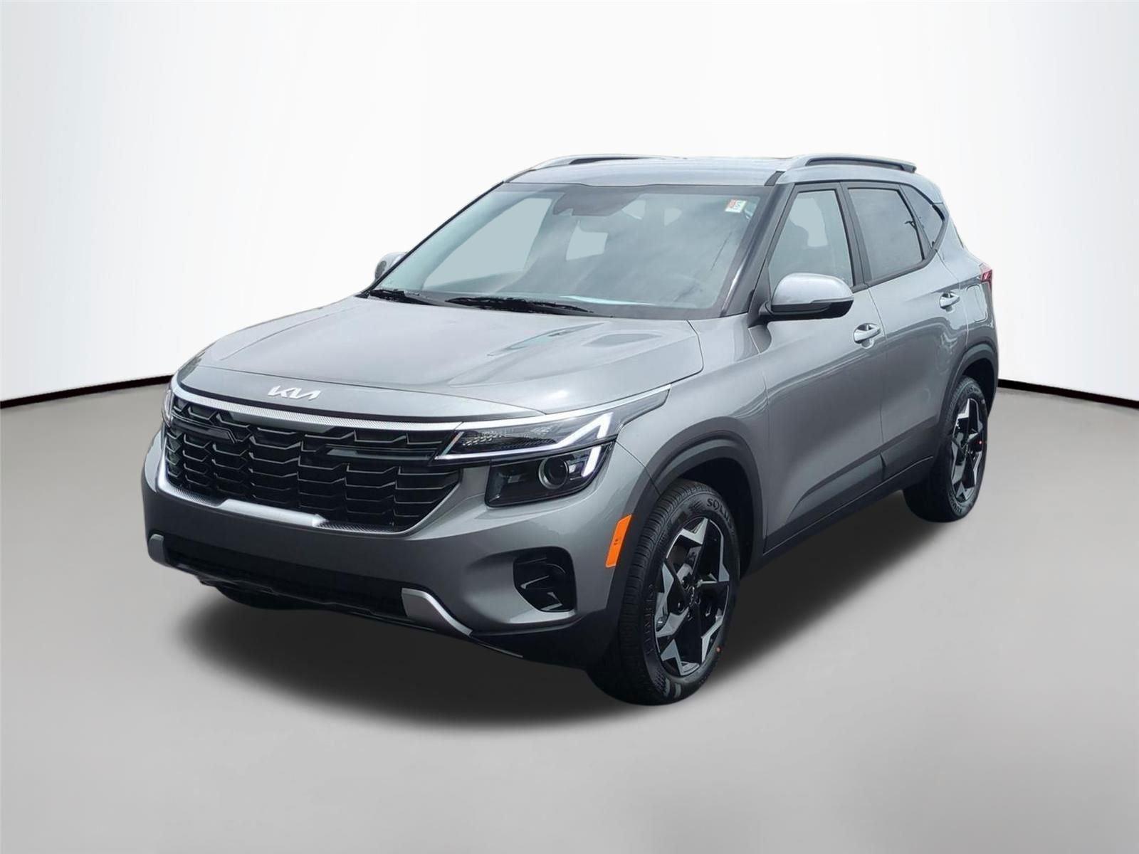 Steel Gray 2026 Kia Seltos S FWD SUV / Crossover Front-Wheel Drive Continuously Variable Transmission