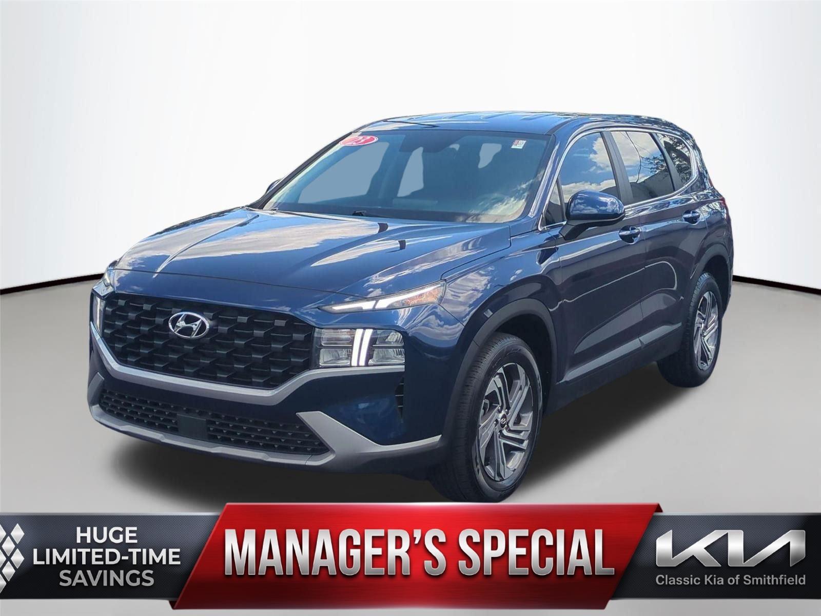 Blue (Stormy Sea) 2023 Hyundai Santa Fe SE FWD SUV / Crossover Front-Wheel Drive Automatic