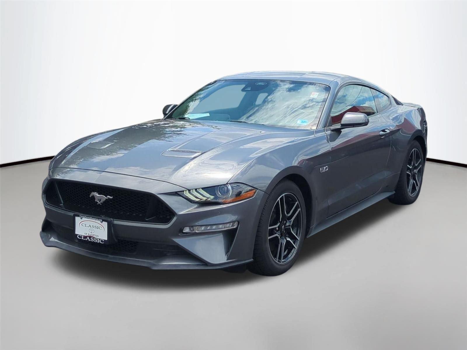 Carbonized Gray Metallic 2022 Ford Mustang Coupe Rear-Wheel Drive 6-Speed Manual