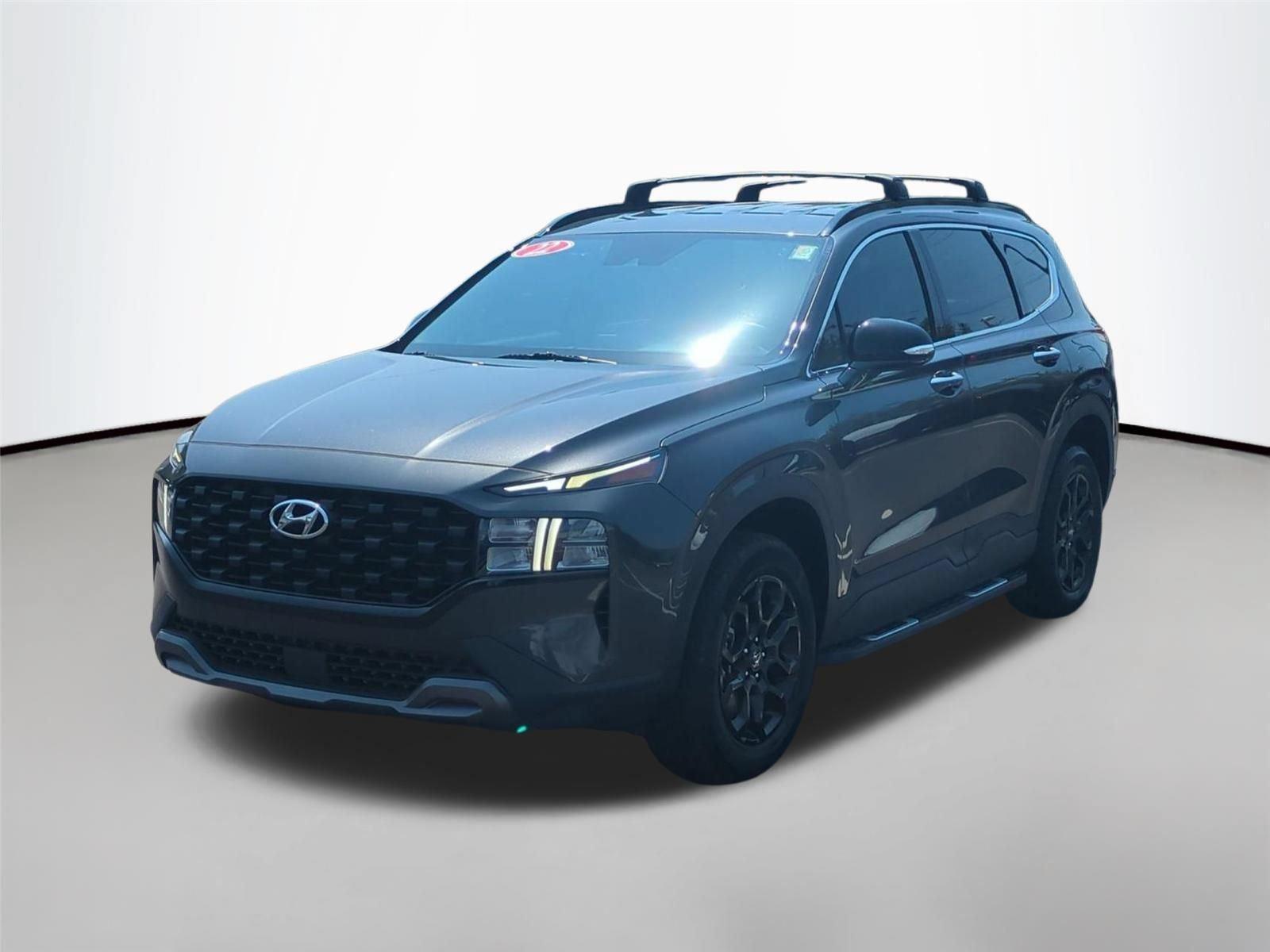 Portofino Gray 2022 Hyundai Santa Fe SUV / Crossover All-Wheel Drive Automatic
