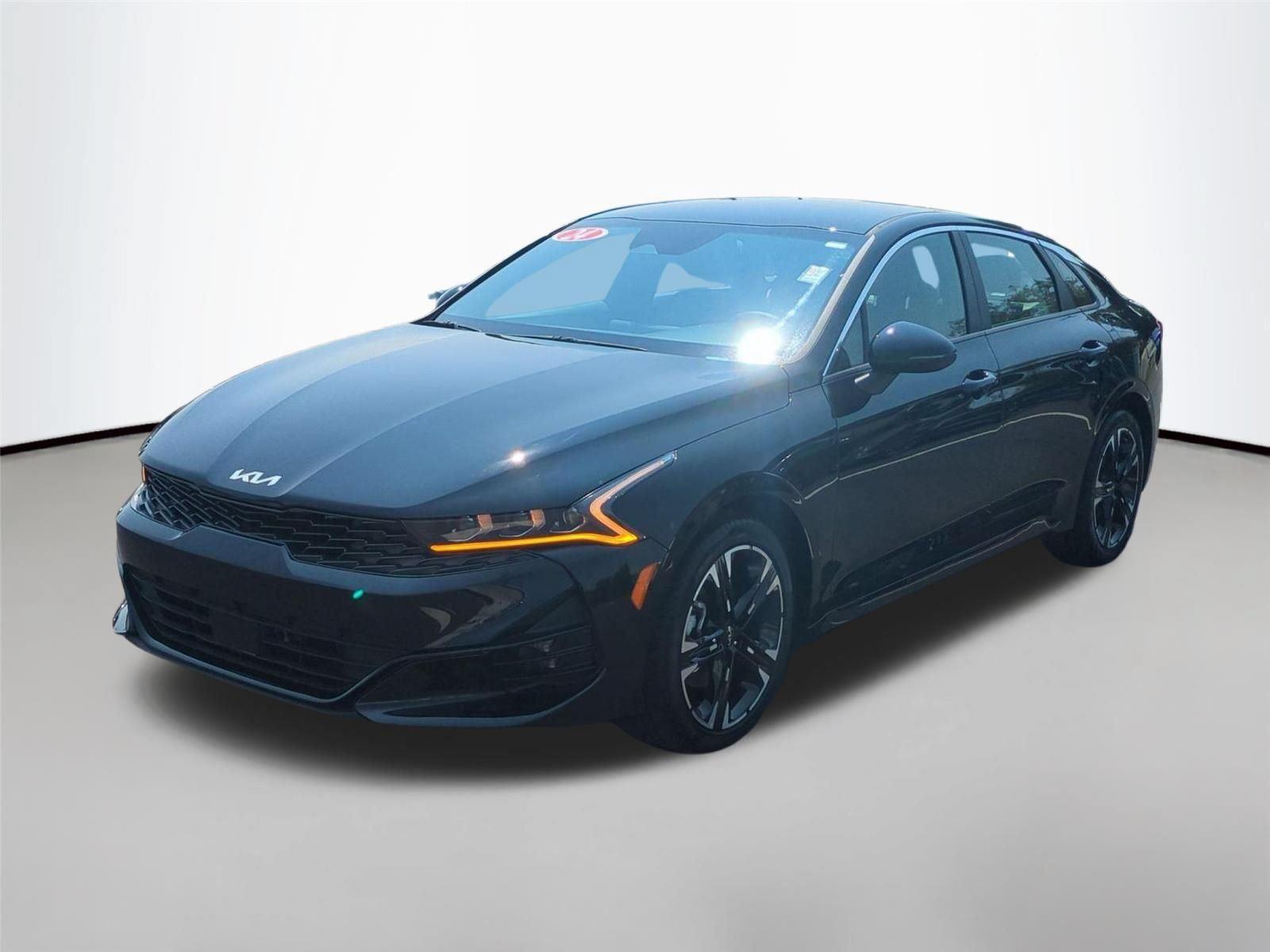 Ebony Black 2024 Kia K5 Sedan Front-Wheel Drive Automatic