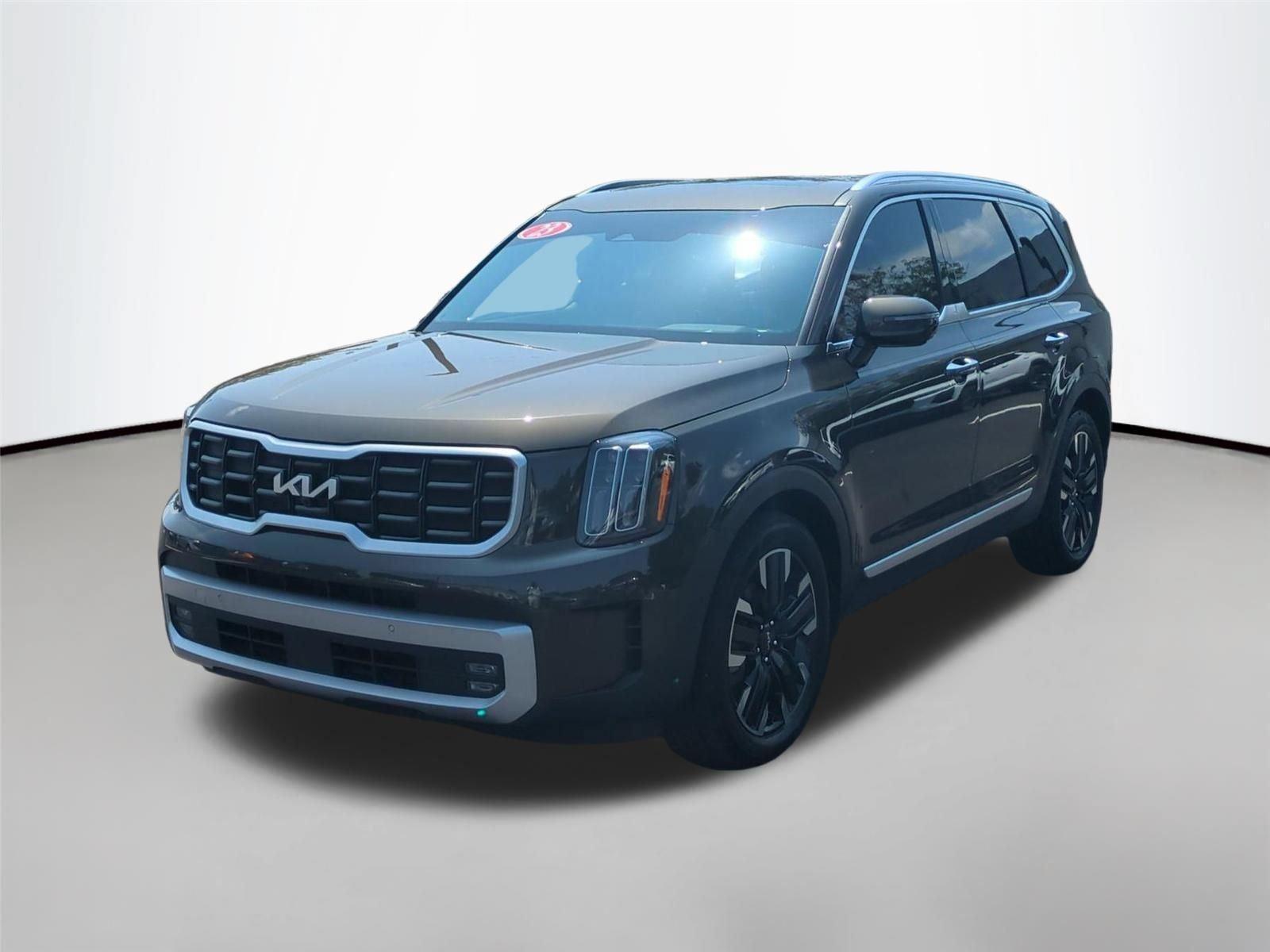 Dark Moss 2023 Kia Telluride SUV / Crossover All-Wheel Drive Automatic