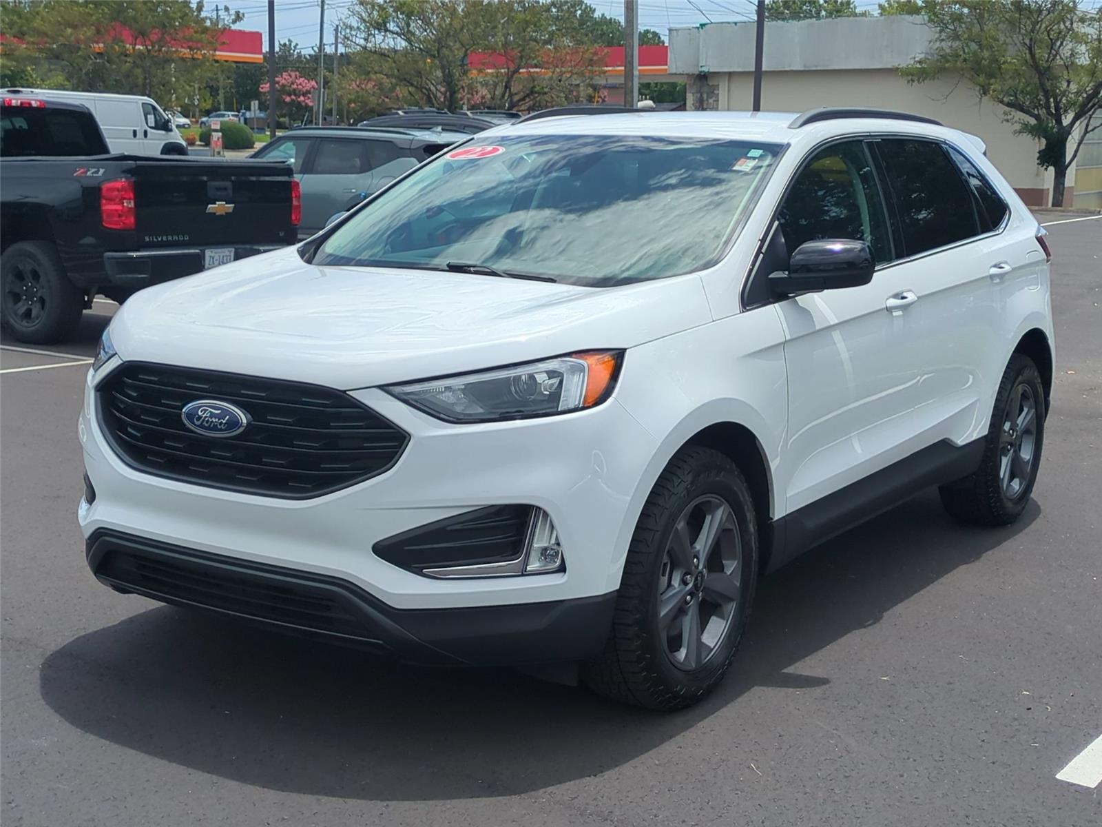 Oxford White 2022 Ford Edge SUV / Crossover All-Wheel Drive 8-Speed Automatic
