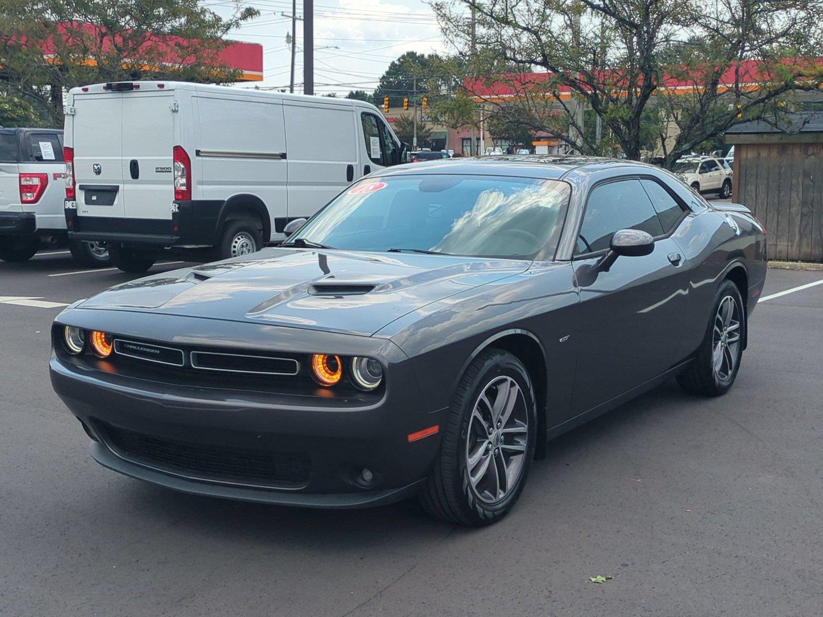 Destroyer Gray Clearcoat 2018 Dodge Challenger Coupe All-Wheel Drive 8-Speed Automatic