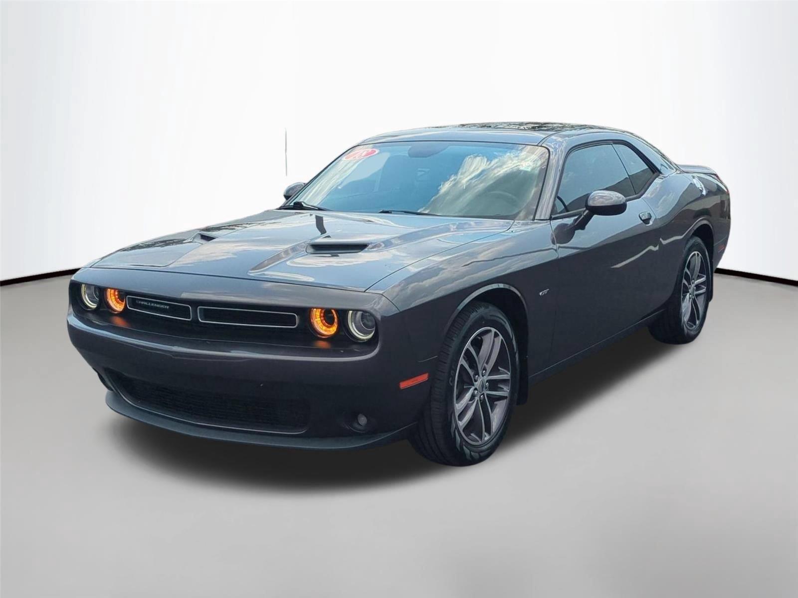 Destroyer Gray Clearcoat 2018 Dodge Challenger Coupe All-Wheel Drive 8-Speed Automatic
