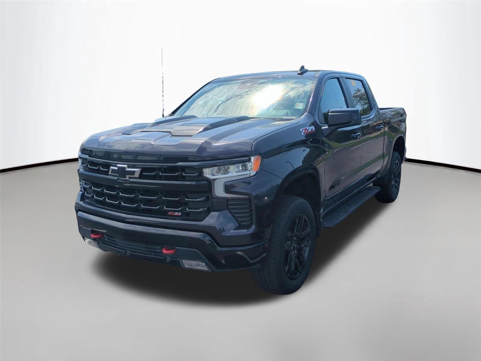 Dark Ash Metallic 2023 Chevrolet Silverado 1500 Pickup Truck Four-Wheel Drive 8-Speed Automatic