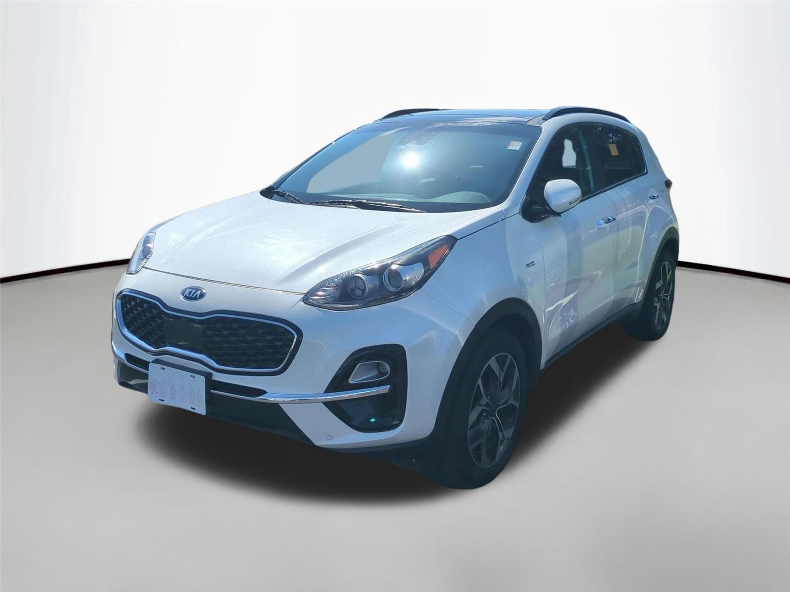 Snow White Pearl 2022 Kia Sportage SUV / Crossover All-Wheel Drive Automatic