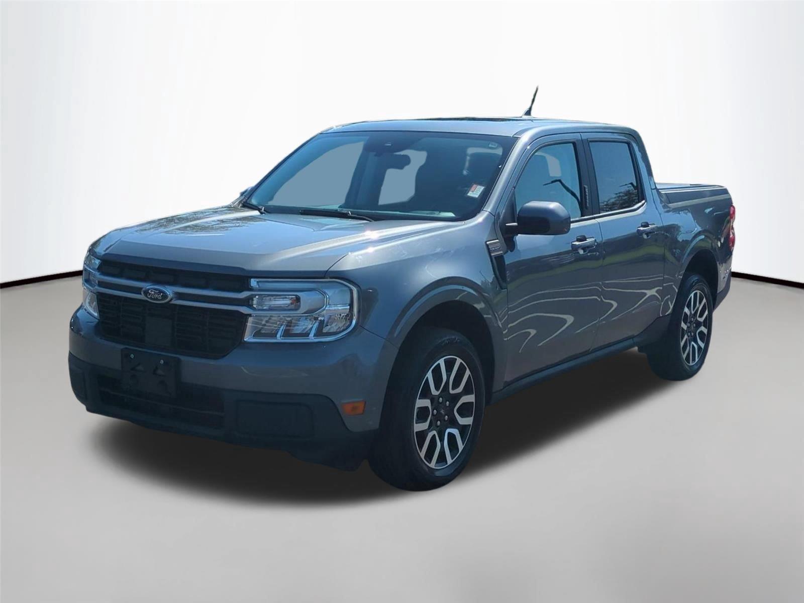 Velocity Blue Metallic 2022 Ford Maverick Pickup Truck Front-Wheel Drive Continuously Variable Transmission