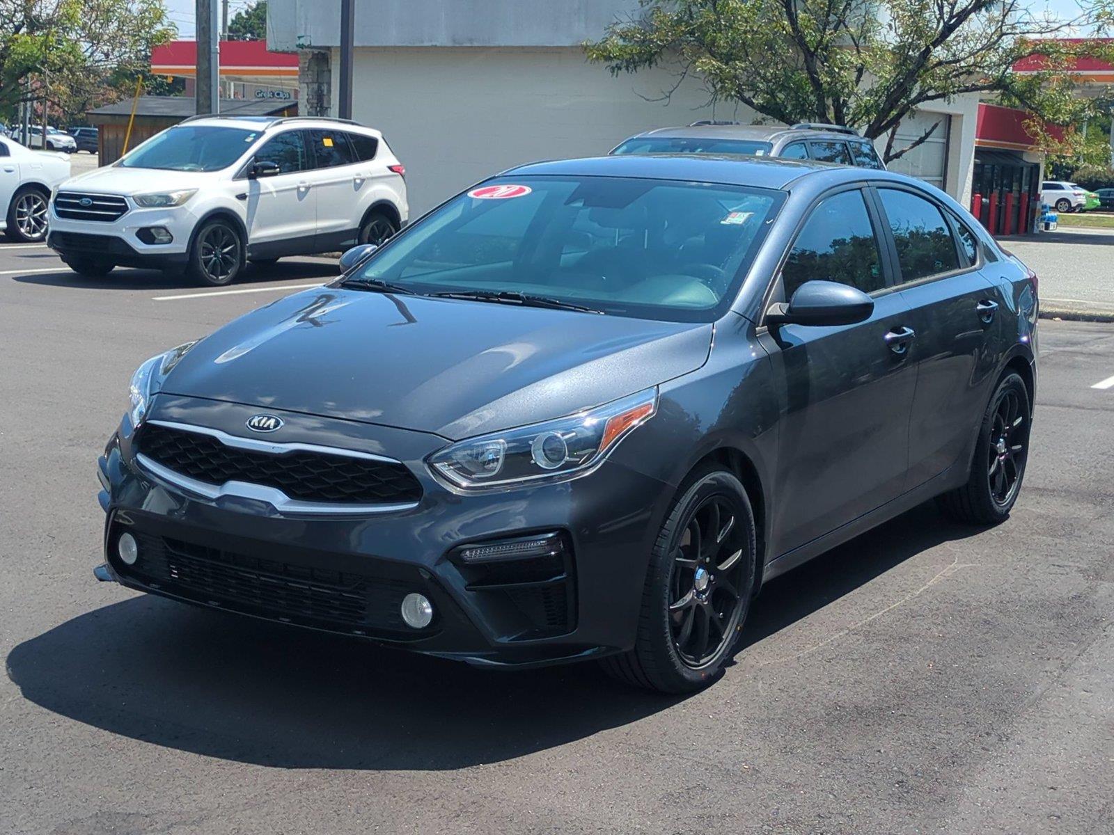 Gray (Gravity Grey) 2020 Kia Forte Sedan Front-Wheel Drive Continuously Variable Transmission