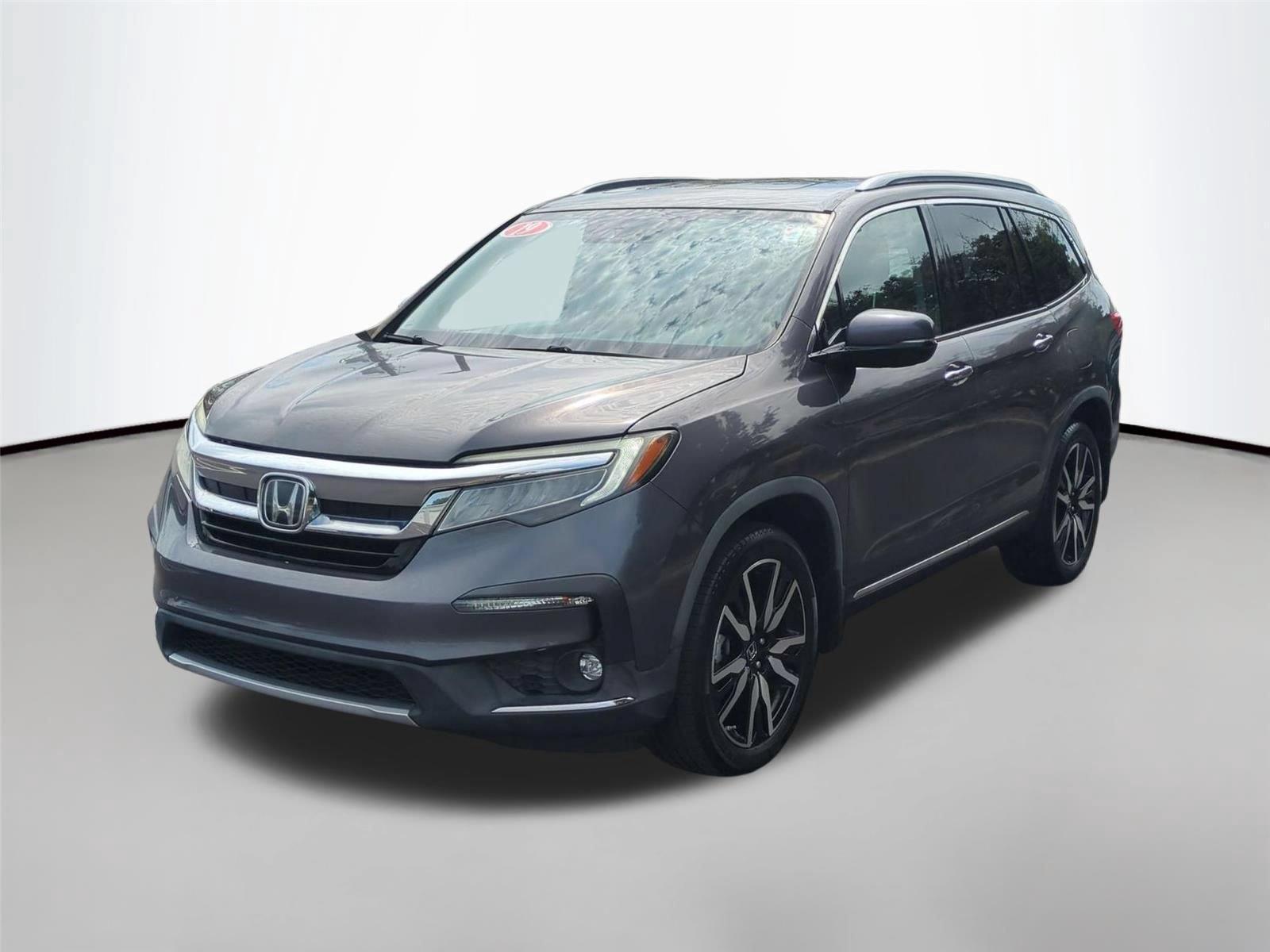Gray (Modern Steel Metallic) 2019 Honda Pilot SUV / Crossover All-Wheel Drive Automatic
