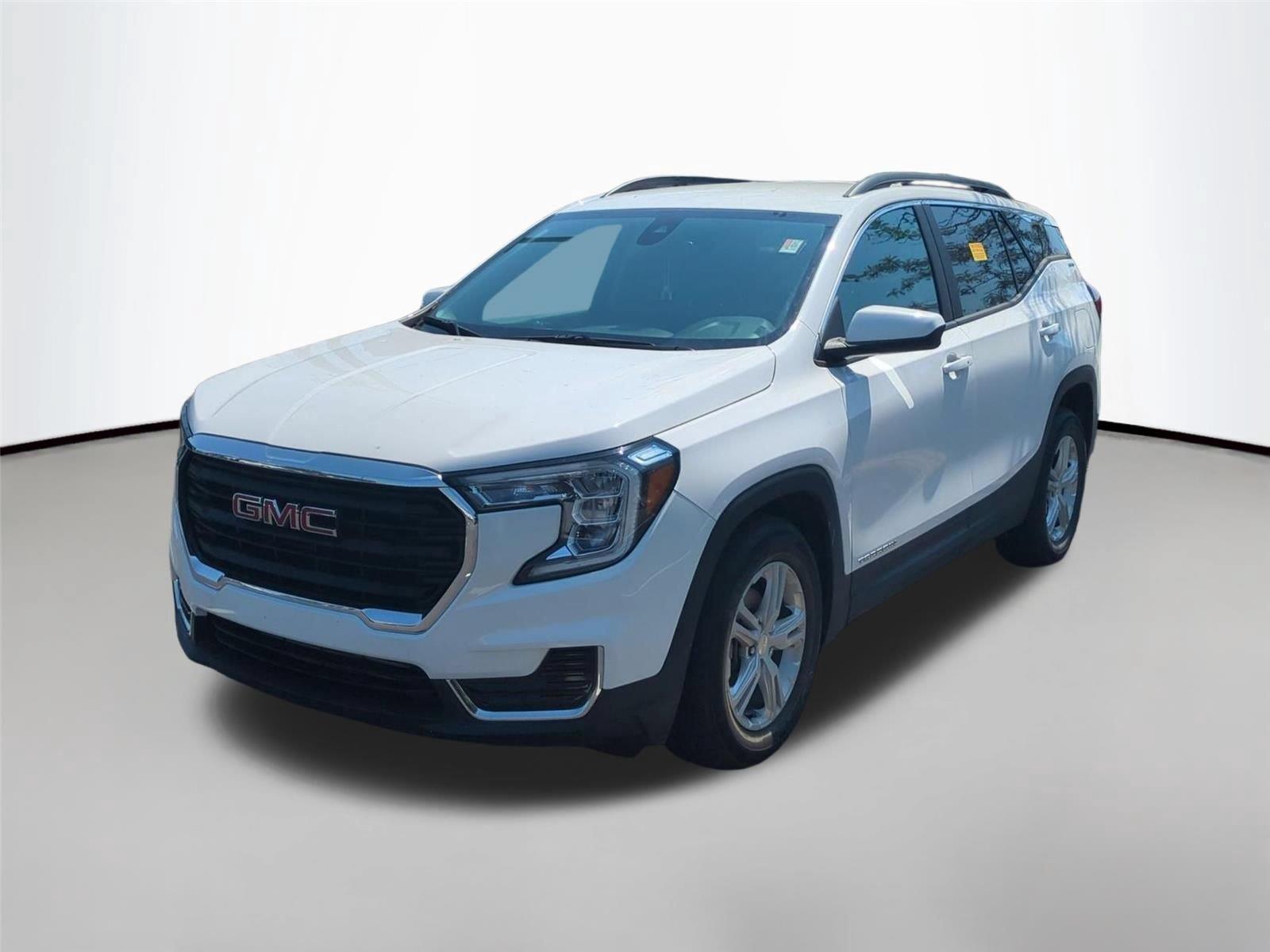 Summit White 2022 GMC Terrain SUV / Crossover Front-Wheel Drive 9-Speed Automatic Overdrive