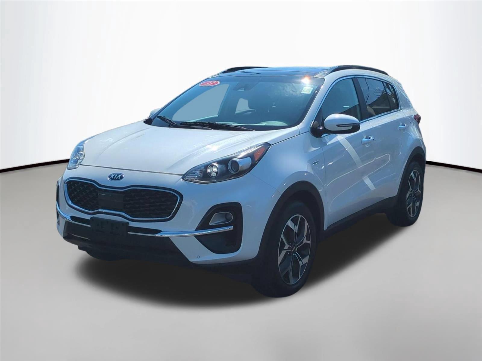 Snow White Pearl 2022 Kia Sportage SUV / Crossover All-Wheel Drive Automatic
