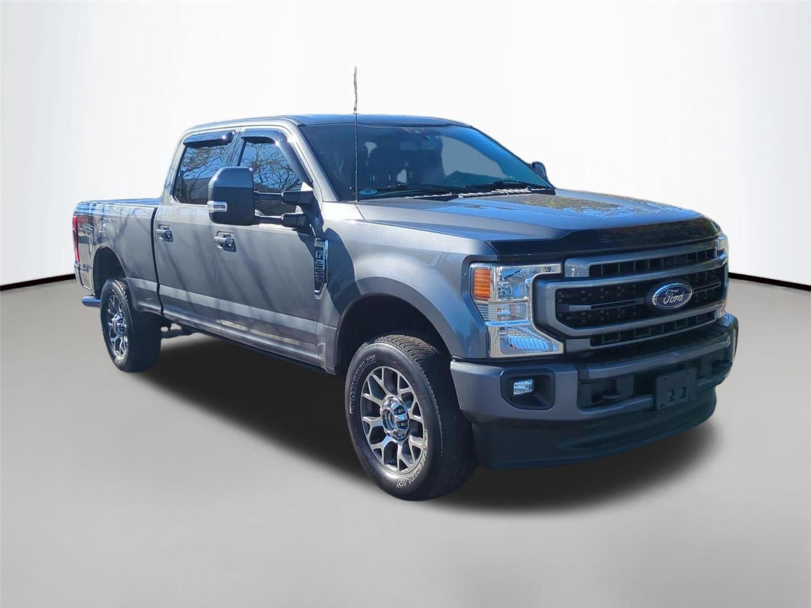 Used 2022 Carbonized Gray Metallic Ford LARIAT image 3