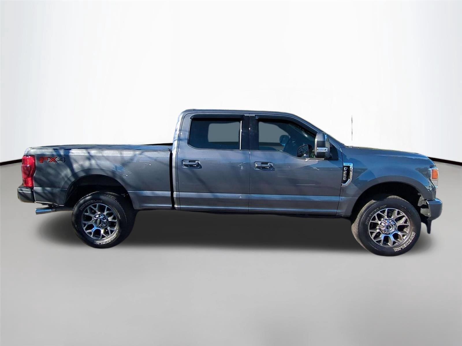 Used 2022 Carbonized Gray Metallic Ford LARIAT image 4