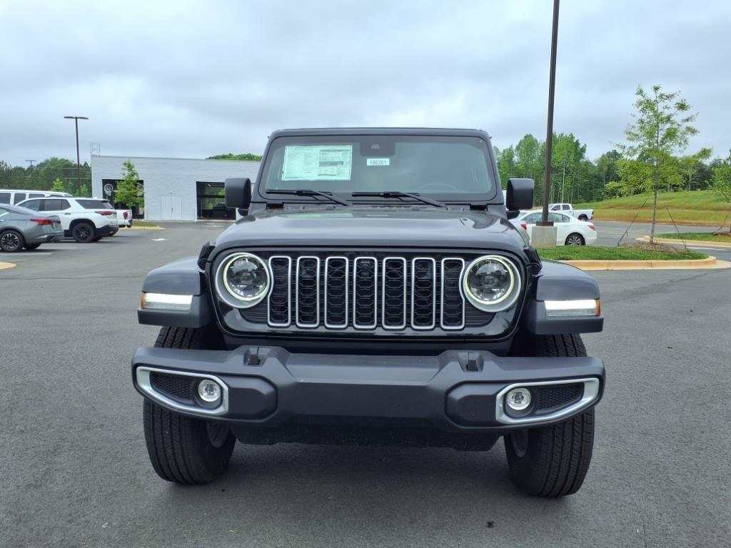 Used 2025 Black Clearcoat Jeep Sahara image 2
