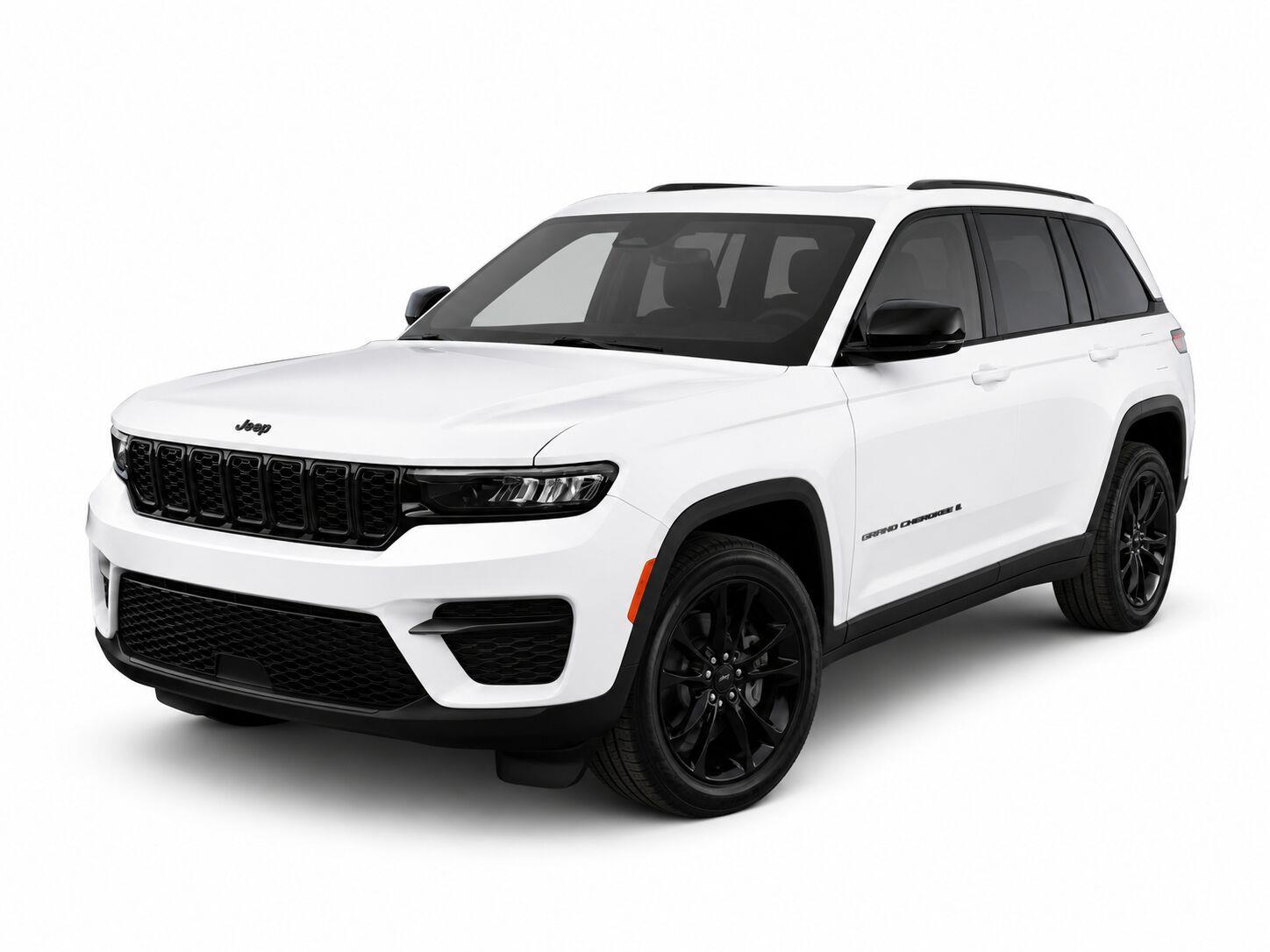 Bright White Clearcoat 2024 Jeep Grand Cherokee SUV / Crossover Four-Wheel Drive 8-Speed Automatic
