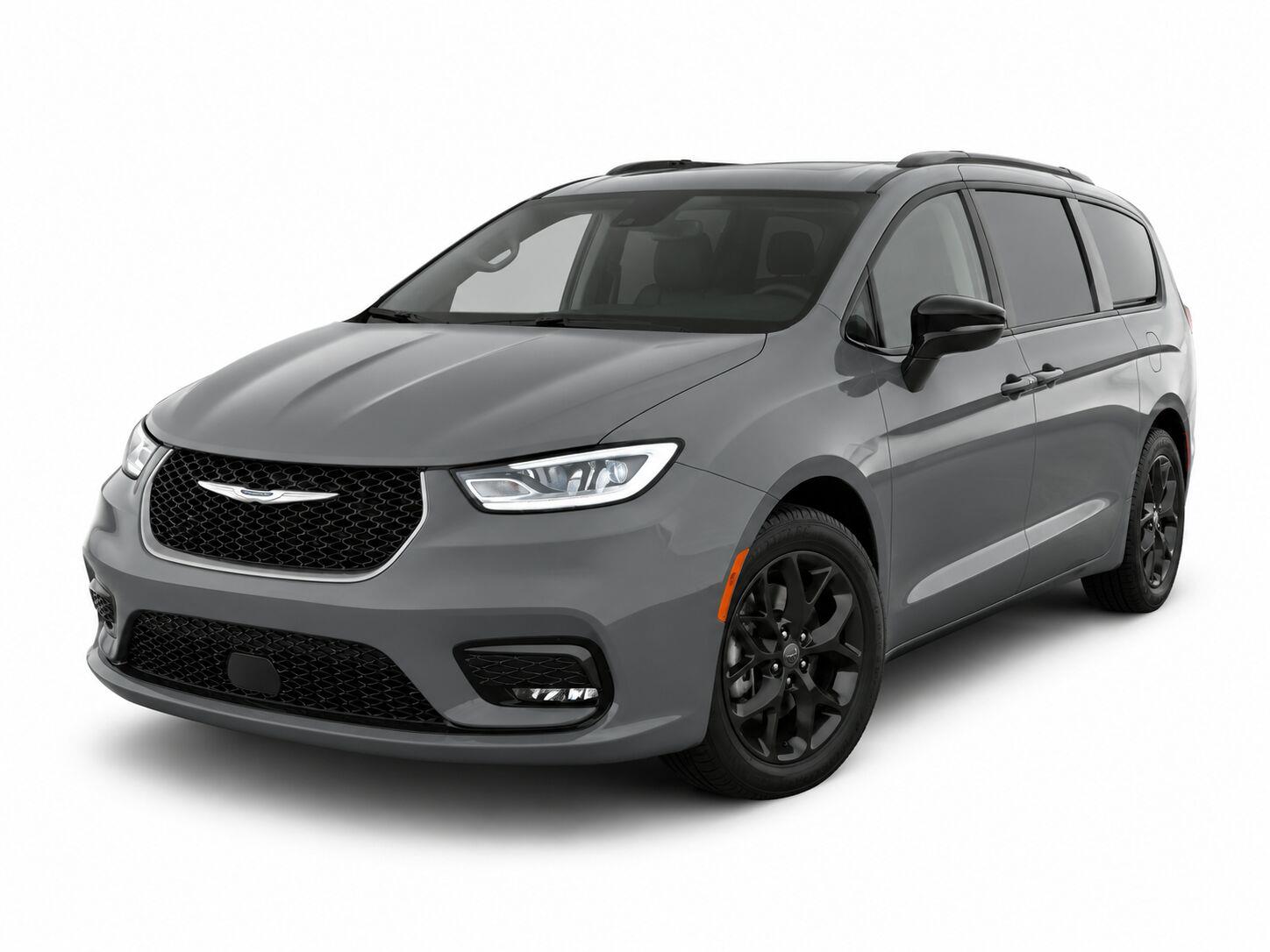 Ceramic Gray Clearcoat 2025 Chrysler Pacifica Minivan Front-Wheel Drive 9-Speed Automatic
