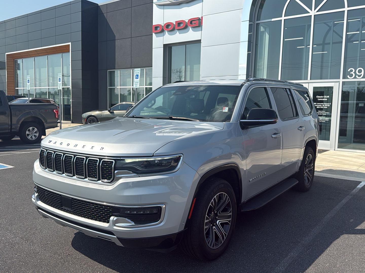 Silver Zynith 2024 Jeep Wagoneer SUV / Crossover Four-Wheel Drive 8-Speed Automatic