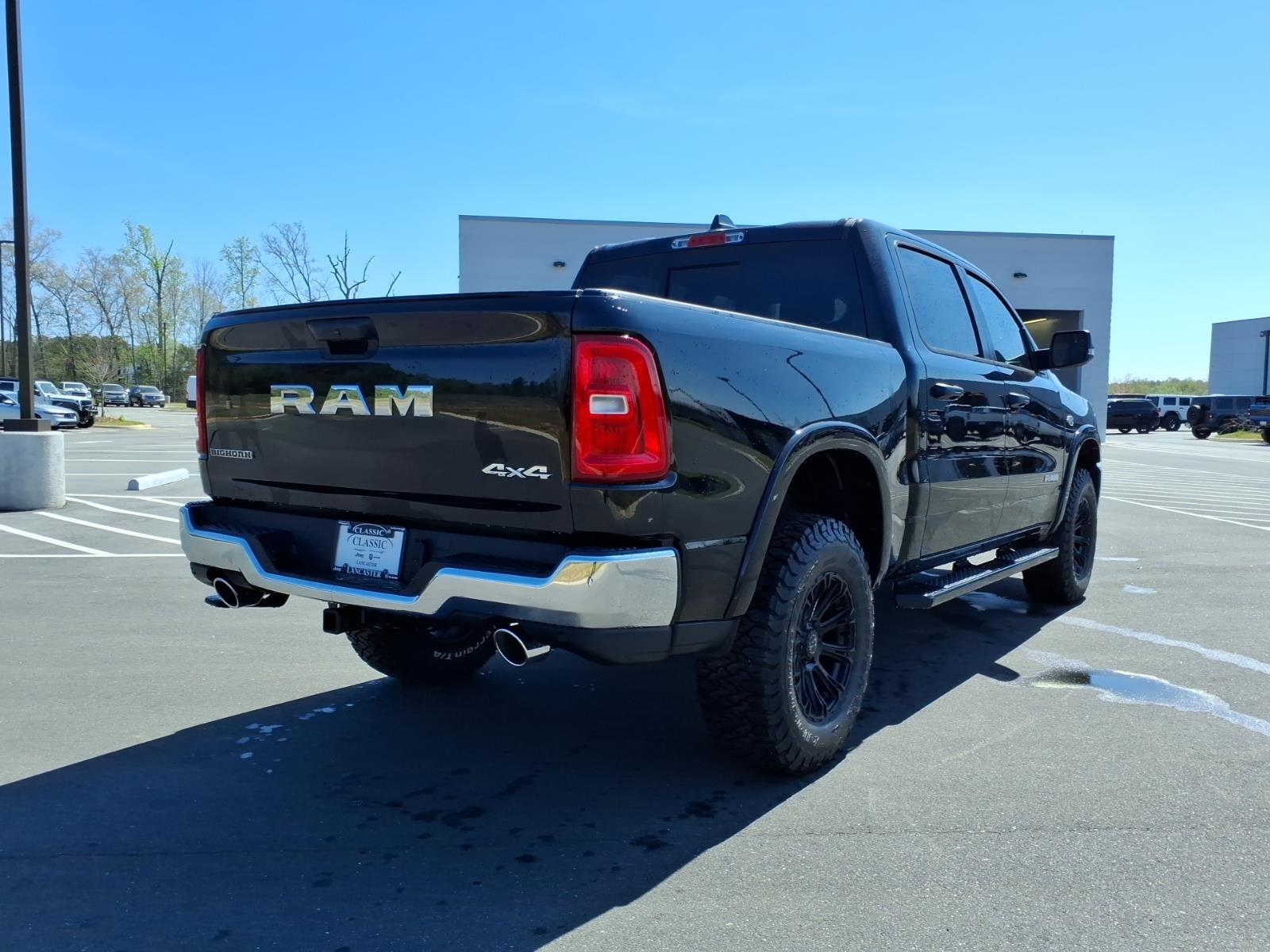 New 2026 Diamond Black Crystal Pearlcoat Ram Big Horn image 2