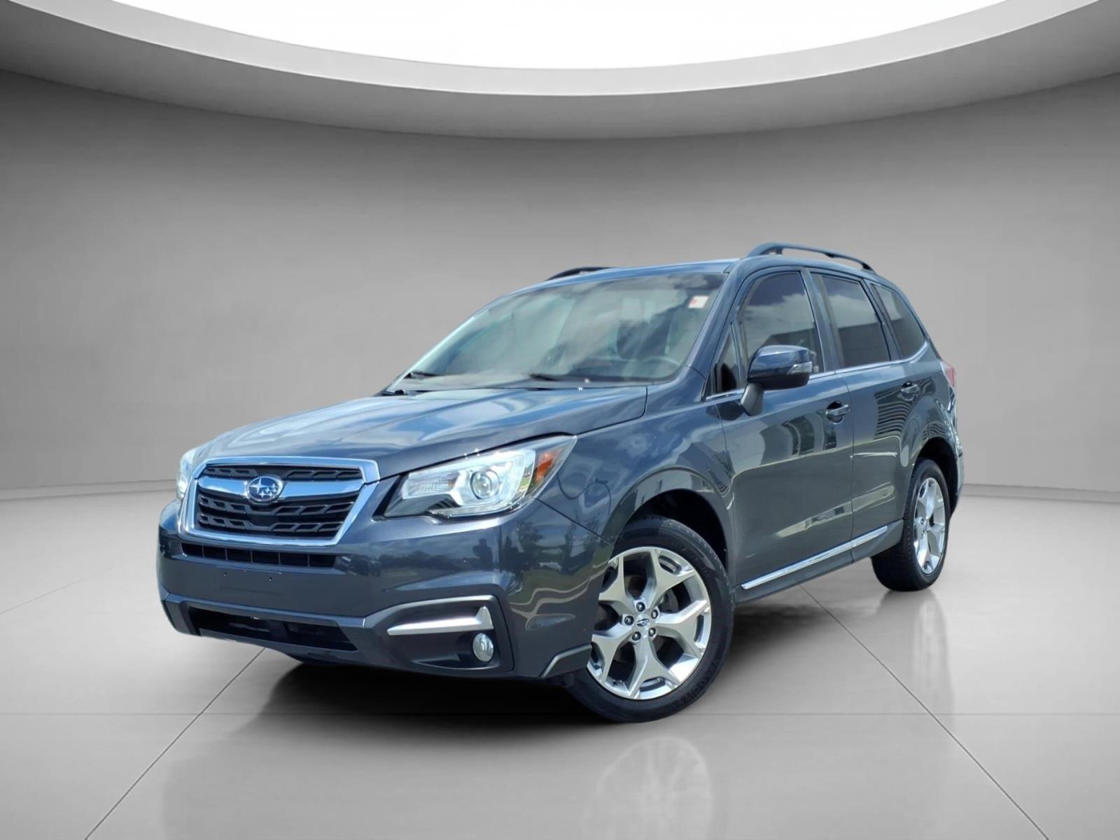 Dark Gray Metallic 2018 Subaru Forester SUV / Crossover All-Wheel Drive Continuously Variable Transmission