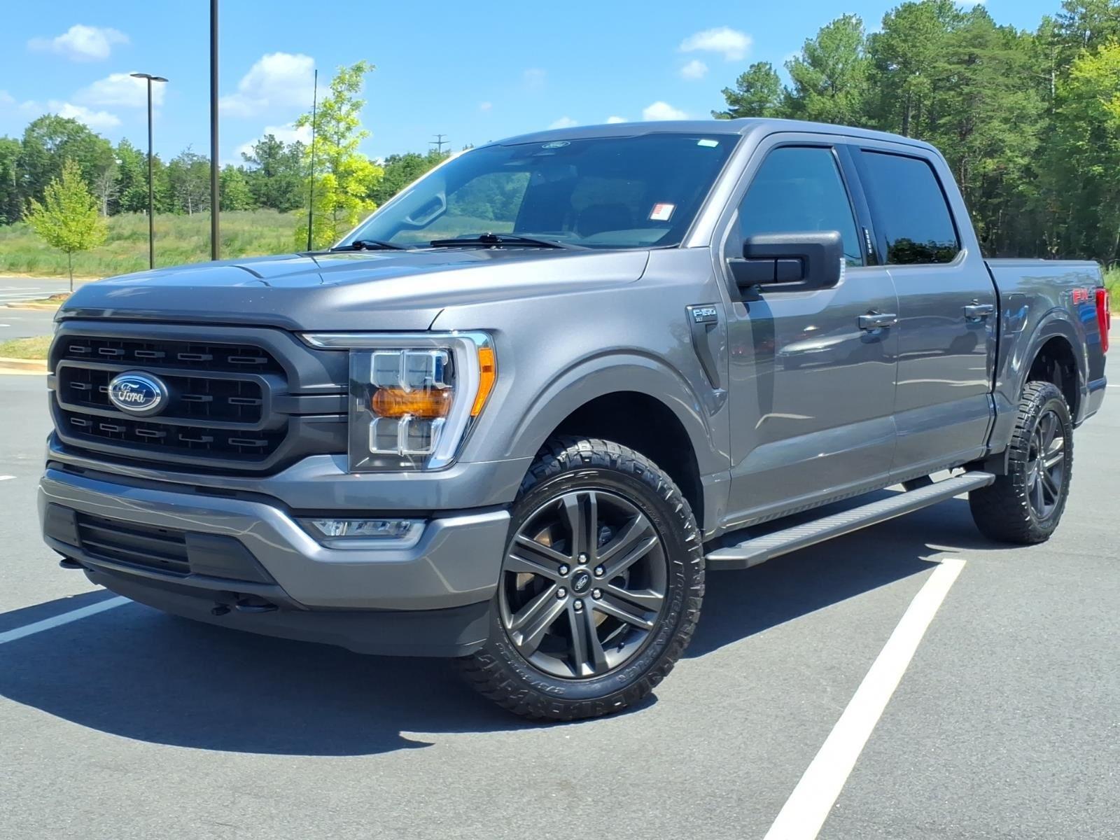 Carbonized Gray Metallic 2022 Ford F-150 Pickup Truck Four-Wheel Drive Automatic
