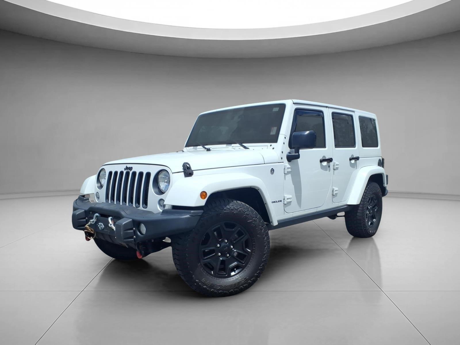 Bright White Clearcoat 2016 Jeep Wrangler SUV / Crossover Four-Wheel Drive 5-Speed Automatic