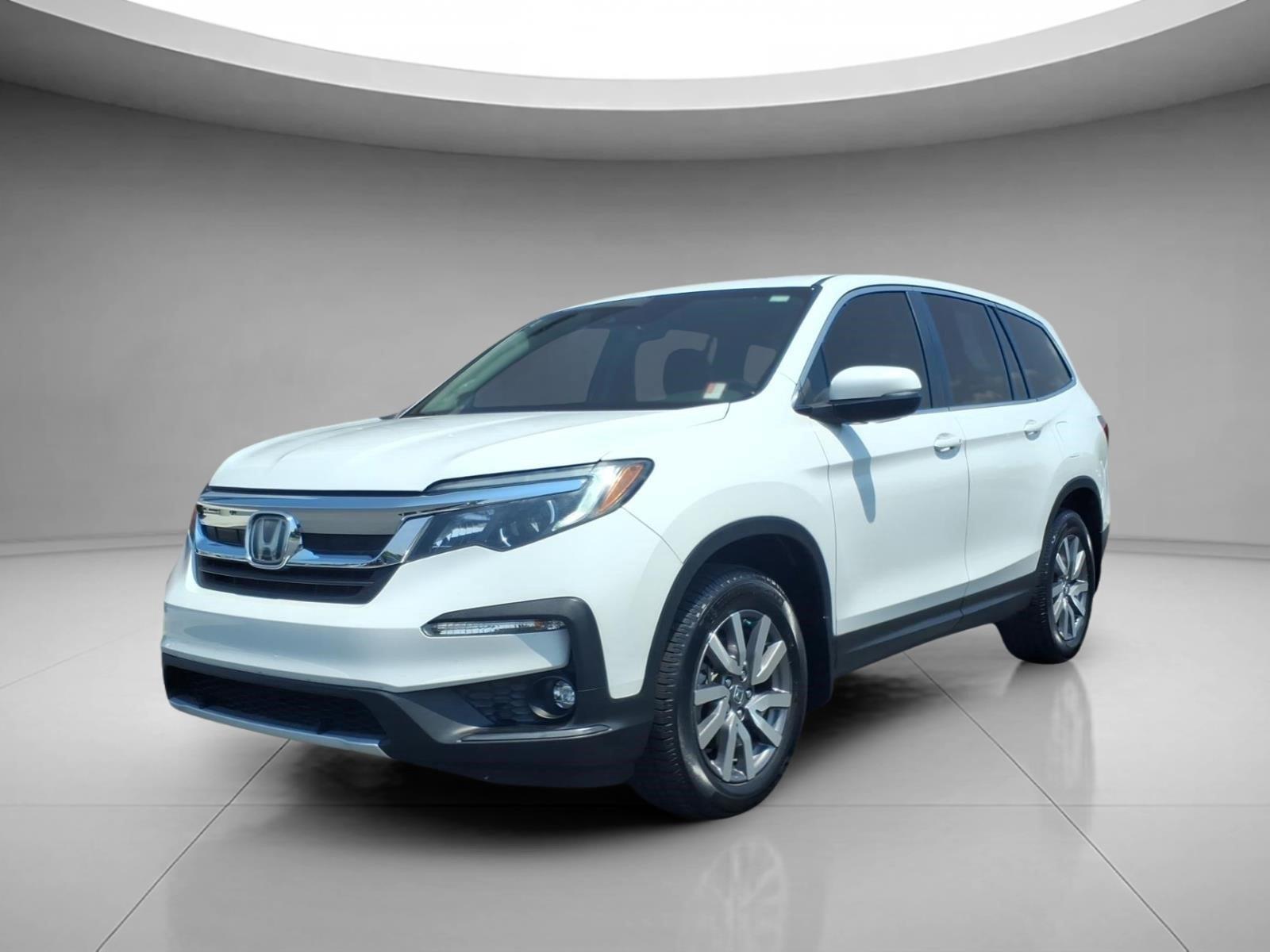 Platinum White Pearl 2021 Honda Pilot SUV / Crossover Front-Wheel Drive Automatic