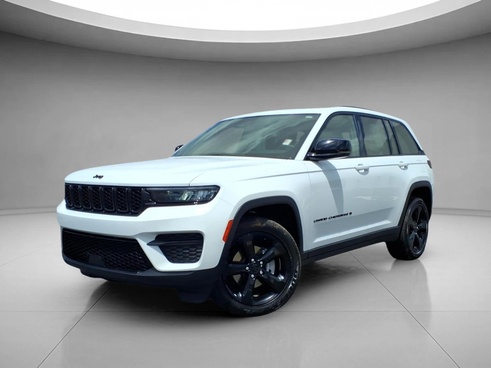 Bright White Clearcoat 2024 Jeep Grand Cherokee SUV / Crossover Four-Wheel Drive 8-Speed Automatic