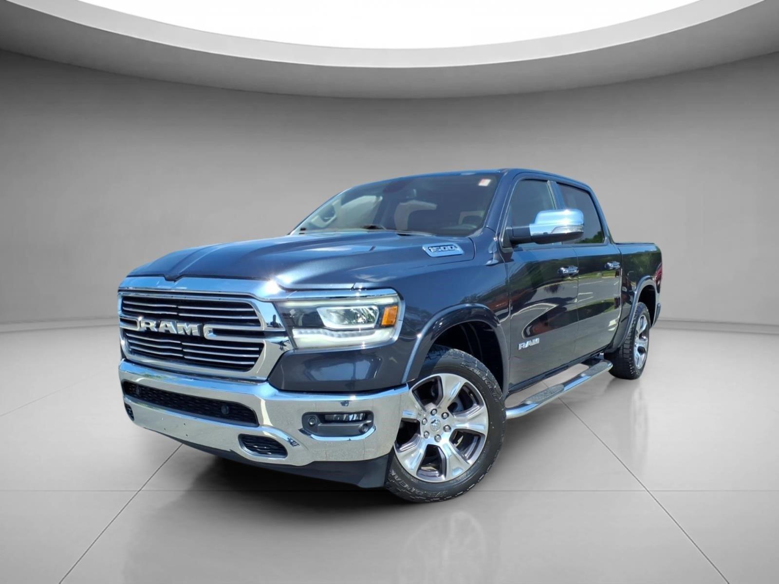 Patriot Blue Pearlcoat 2019 RAM 1500 Pickup Truck Four-Wheel Drive 8-Speed Automatic