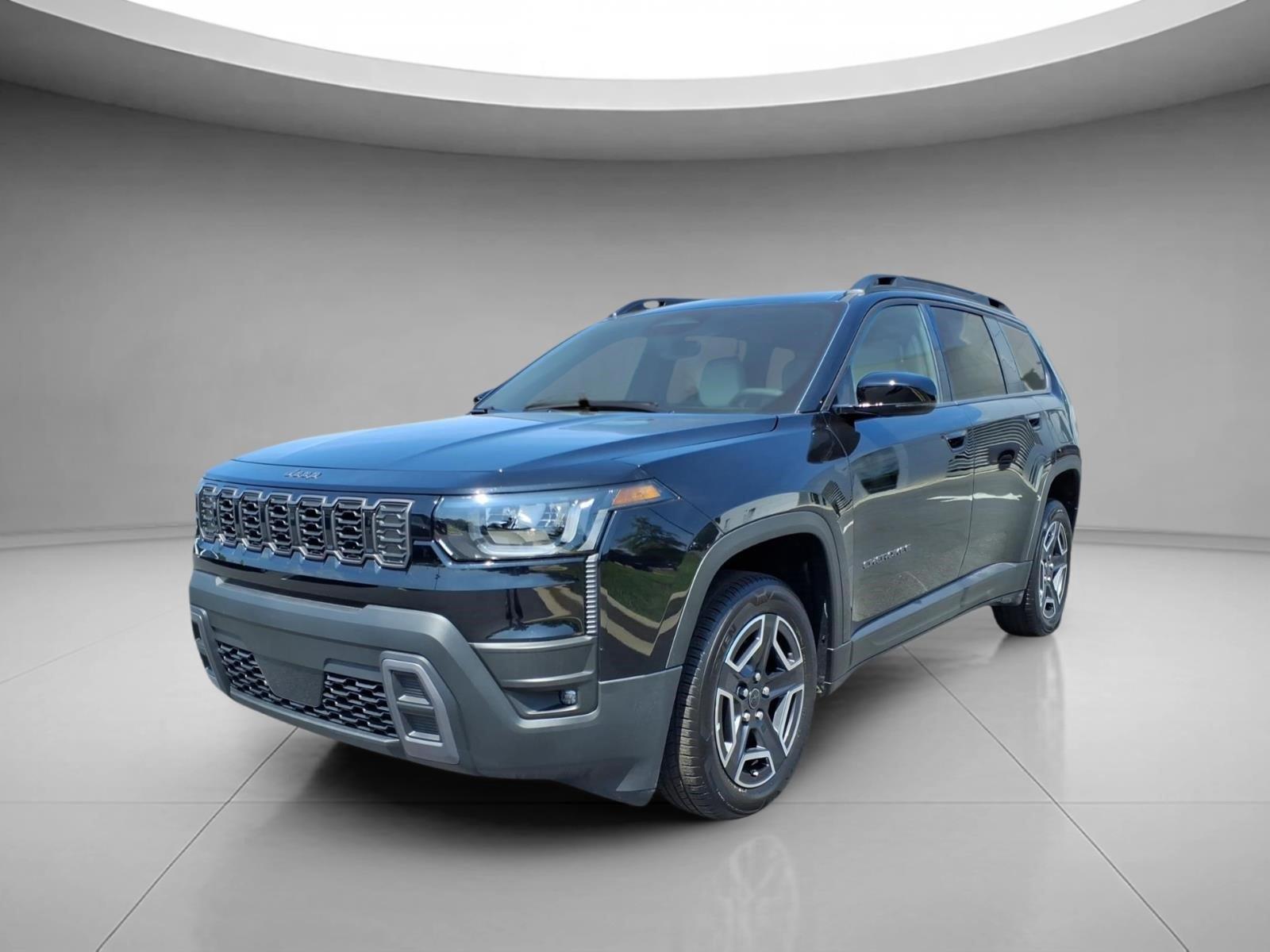 Diamond Black Crystal Pearlcoat 2026 Jeep Cherokee SUV / Crossover Four-Wheel Drive Automatic