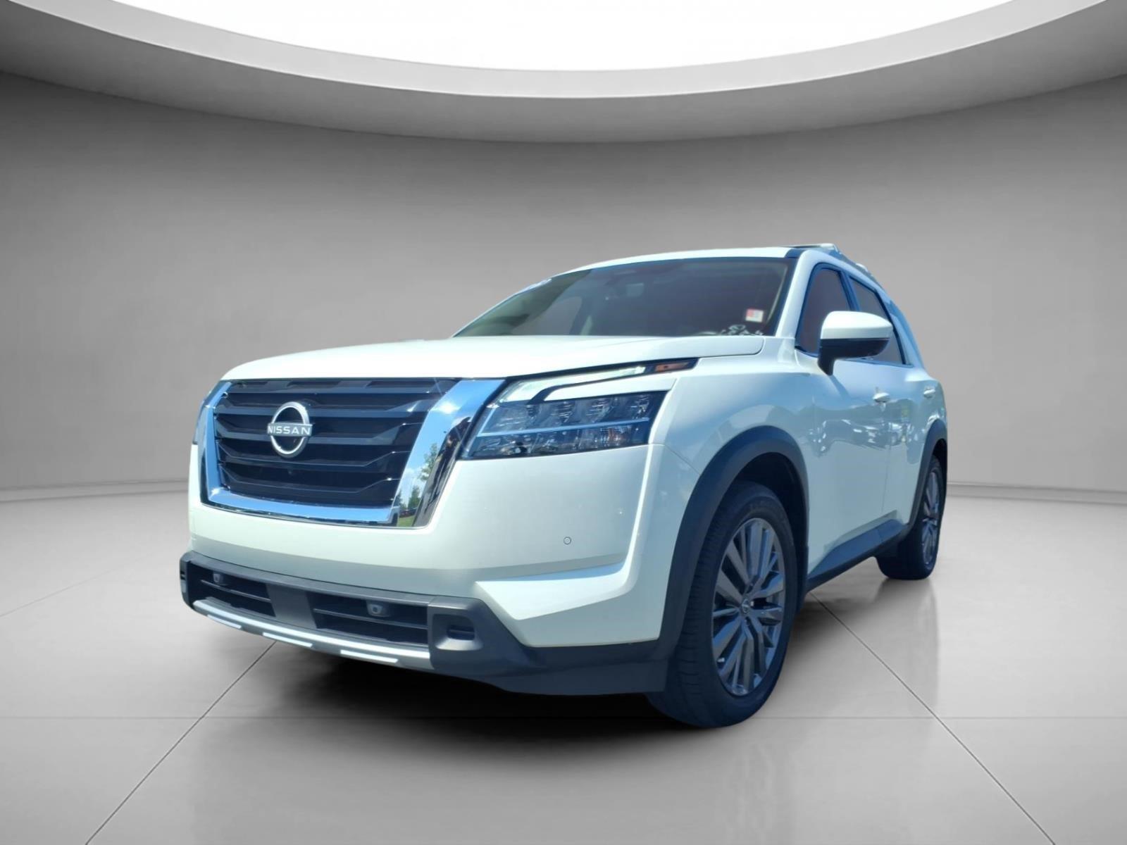 Pearl White Tricoat 2023 Nissan Pathfinder SUV / Crossover Front-Wheel Drive Automatic