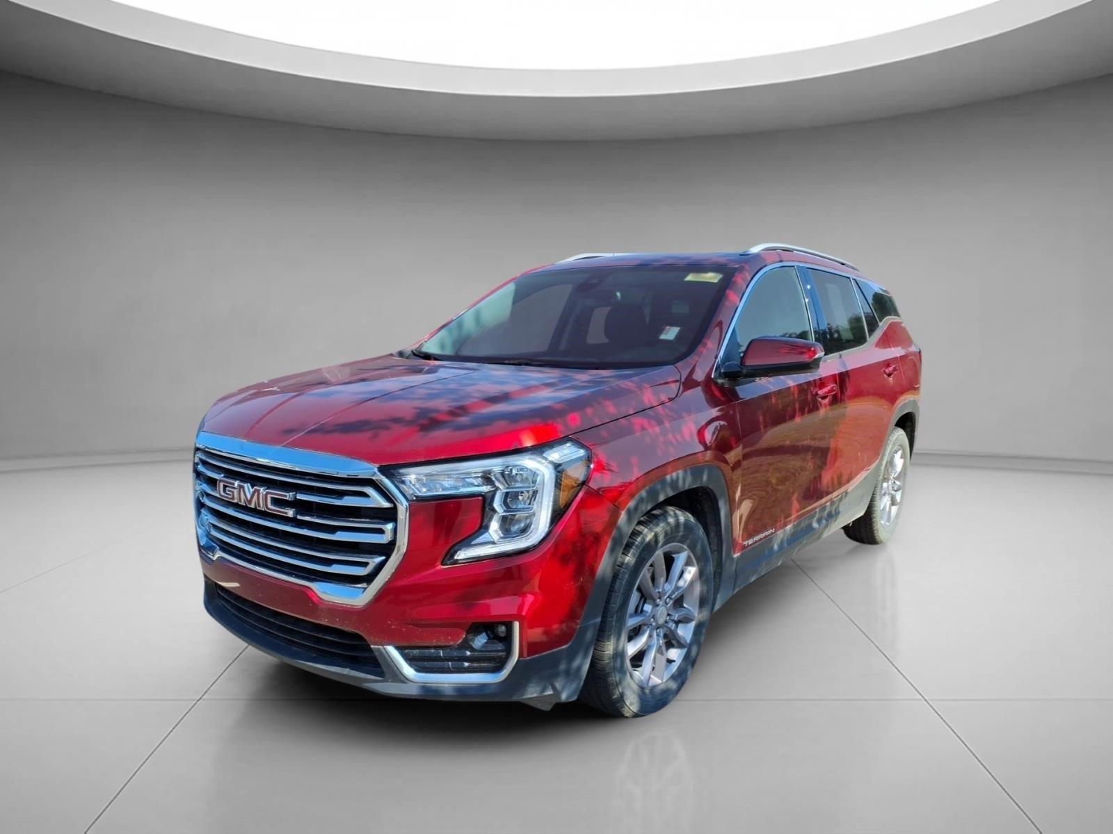 Volcanic Red Tintcoat 2023 GMC Terrain SUV / Crossover Front-Wheel Drive 9-Speed Automatic Overdrive