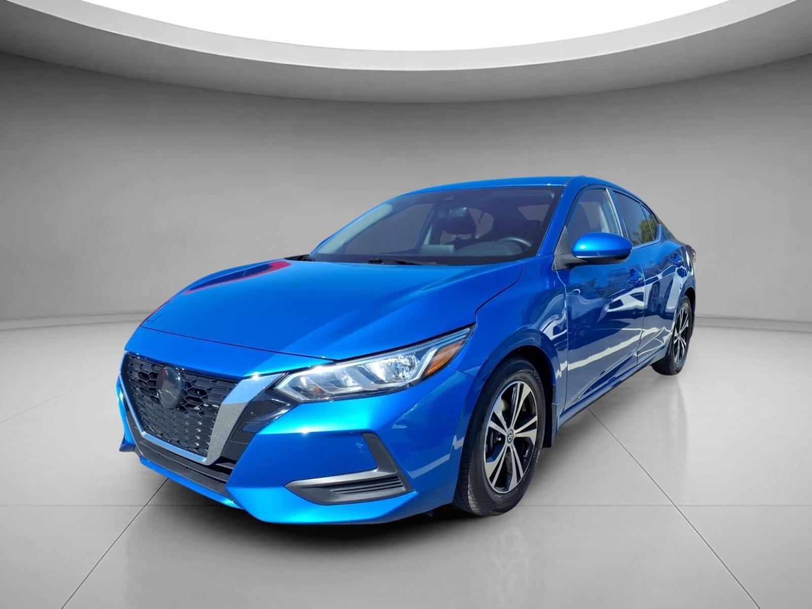 Electric Blue Metallic 2022 Nissan Sentra Sedan Front-Wheel Drive Continuously Variable Transmission