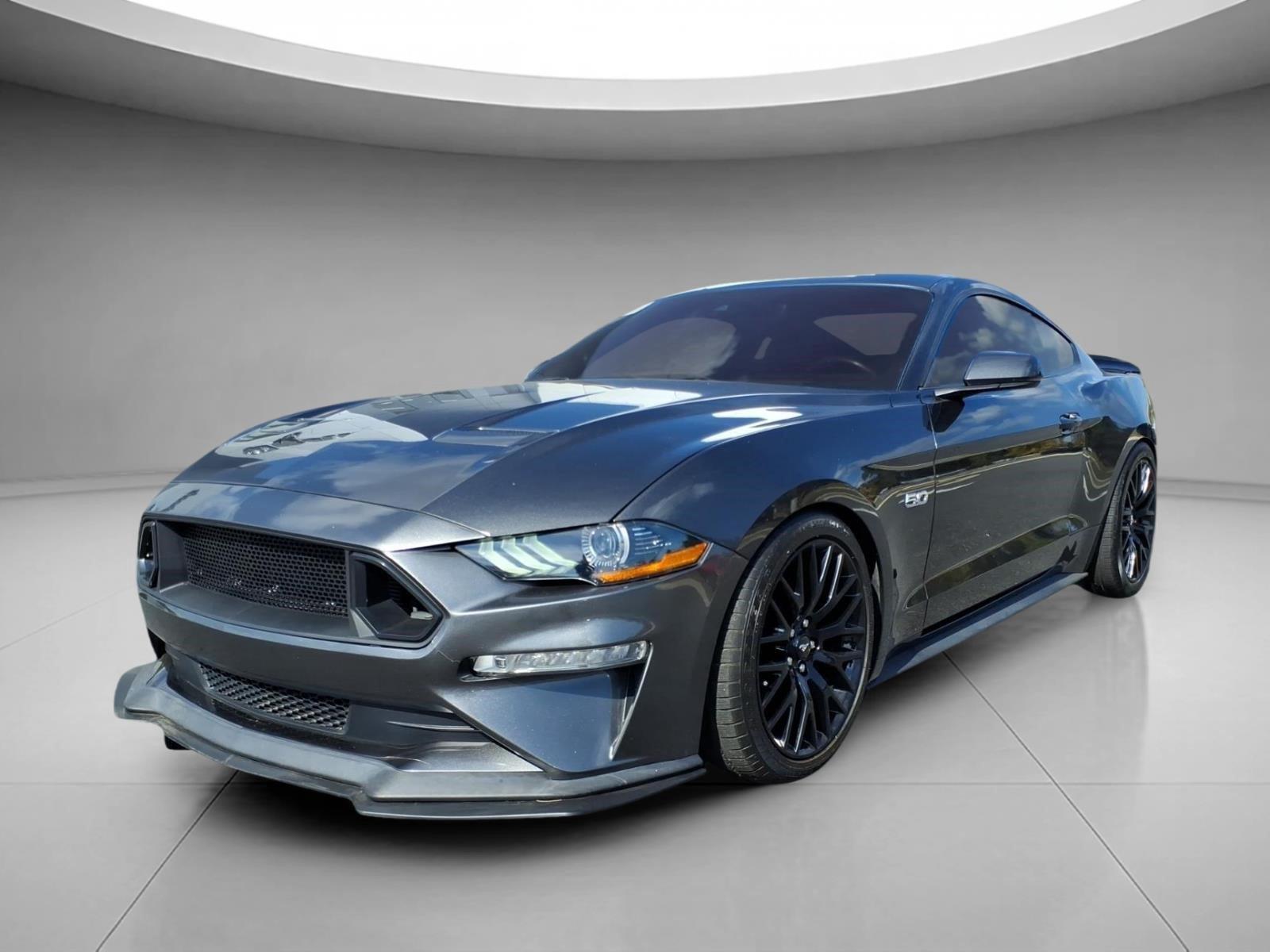 Gray (Magnetic Metallic) 2020 Ford Mustang Coupe Rear-Wheel Drive 6-Speed Manual