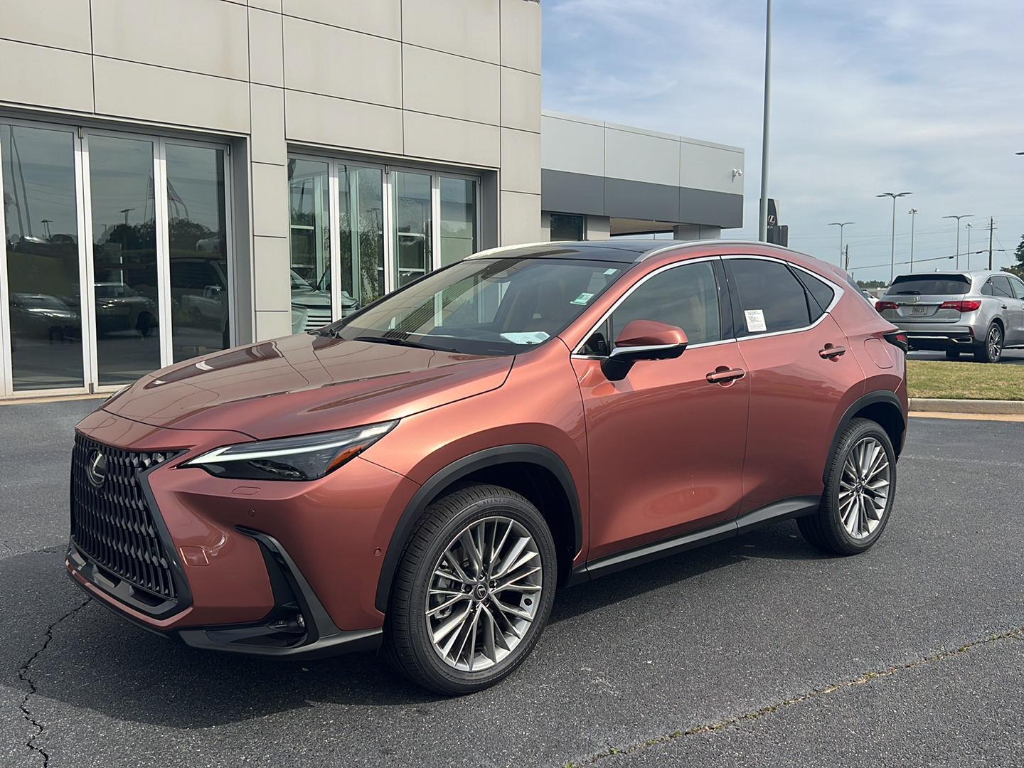 Red (Copper Crest) 2026 Lexus NX Hybrid 350h Luxury AWD SUV / Crossover All-Wheel Drive Continuously Variable Transmission