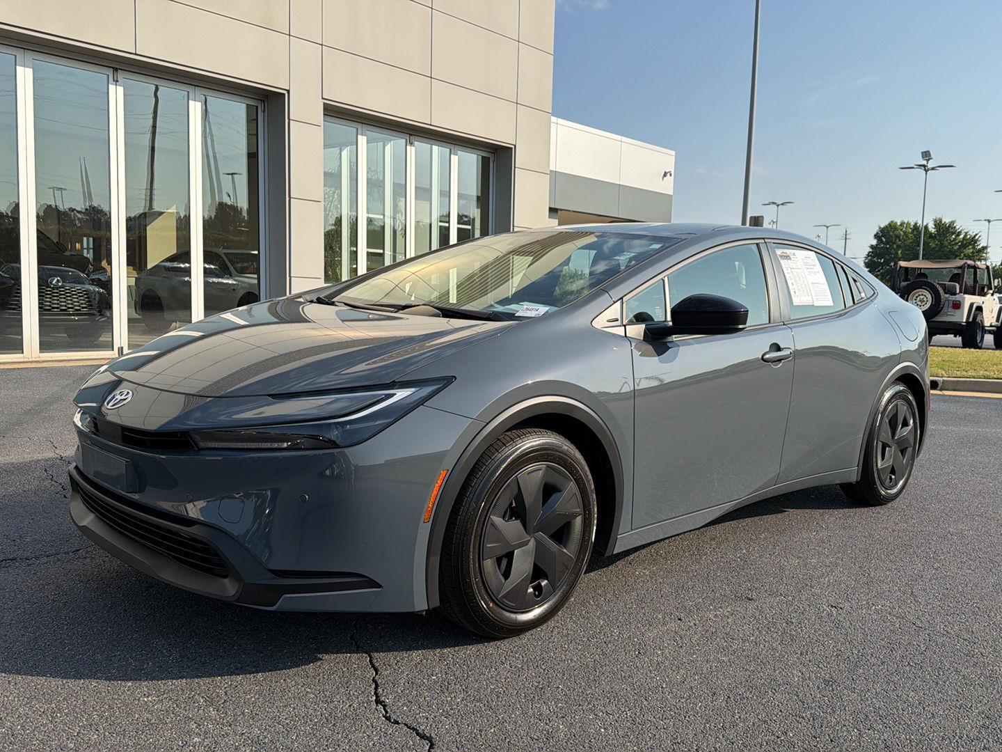 Guardian Gray 2026 Toyota Prius LE FWD Hatchback Front-Wheel Drive Continuously Variable Transmission