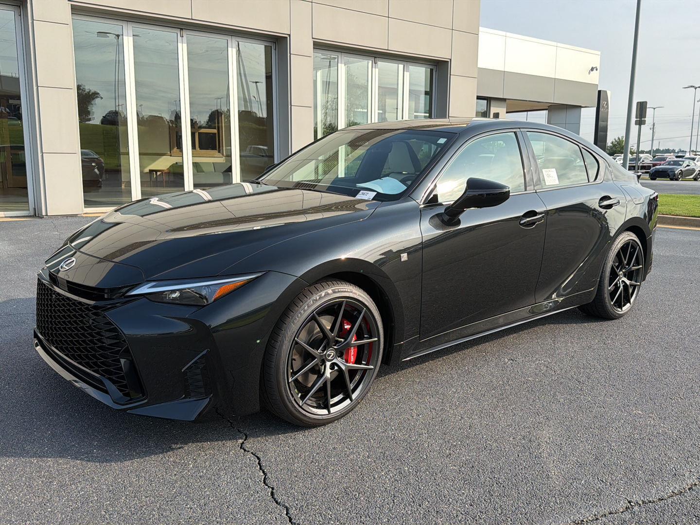 Black (Caviar) 2026 Lexus IS Sedan Rear-Wheel Drive Automatic