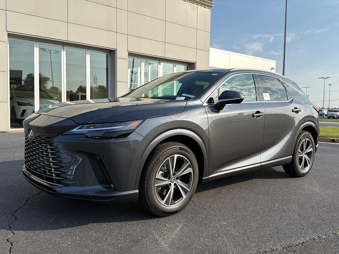 Cloudburst Gray 2026 Lexus RX Hybrid SUV / Crossover All-Wheel Drive Continuously Variable Transmission