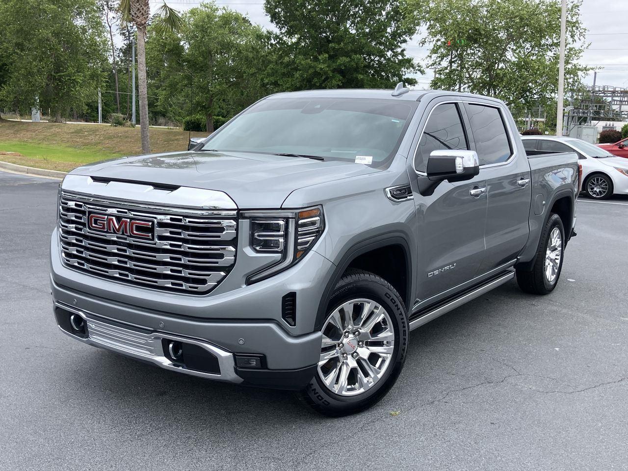 Silver (Sterling Metallic) 2024 GMC Sierra 1500 Pickup Truck Four-Wheel Drive Automatic
