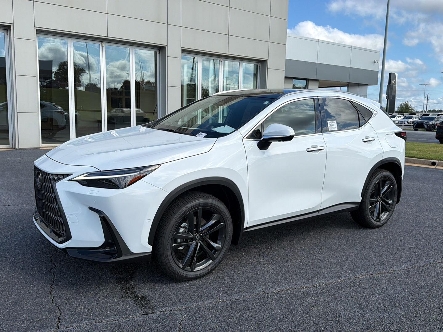 Ultra White 2026 Lexus NX Hybrid SUV / Crossover All-Wheel Drive Continuously Variable Transmission